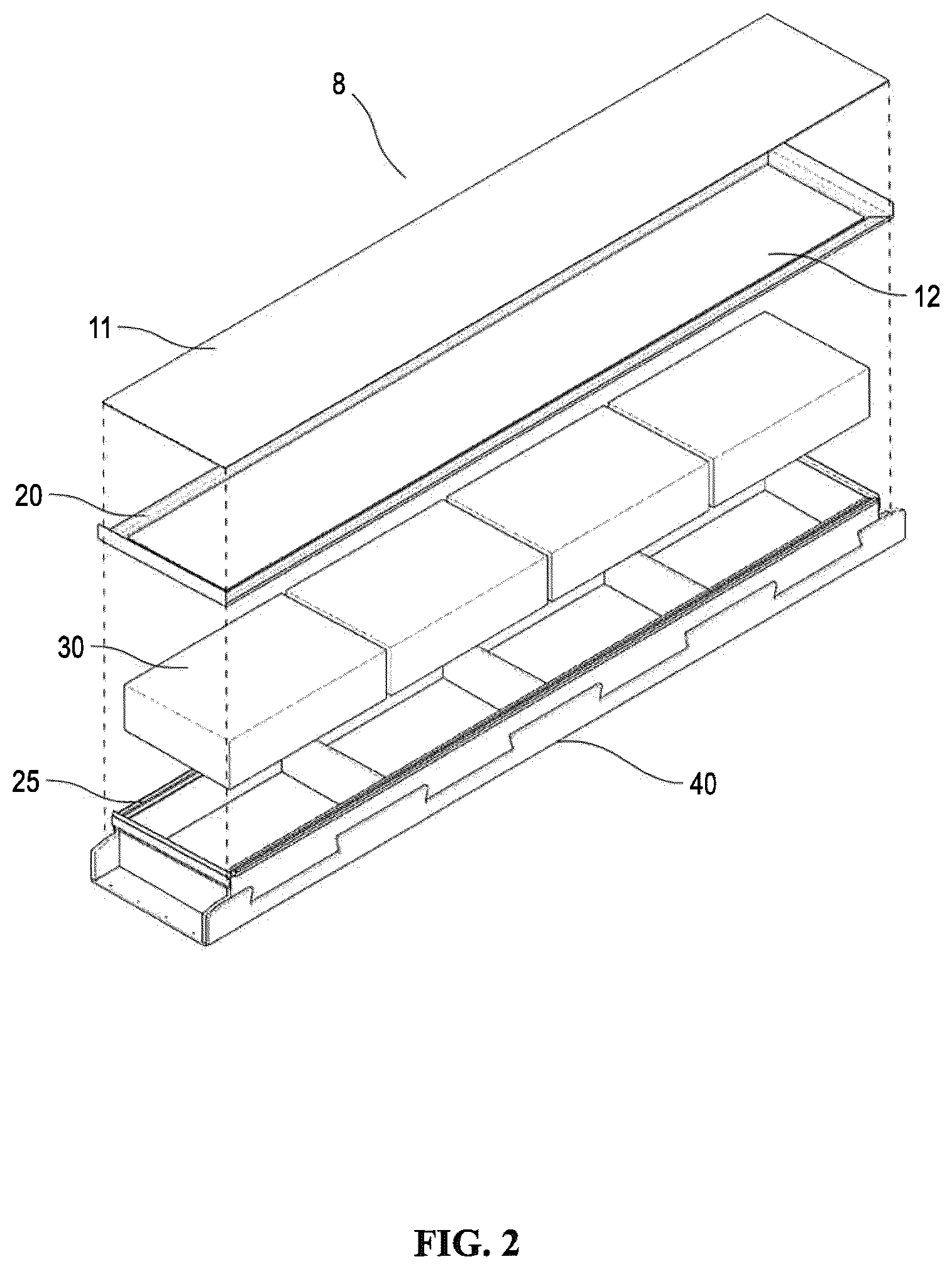 Patent US12445085 Figure 2 – Solar autonomous roof assembly