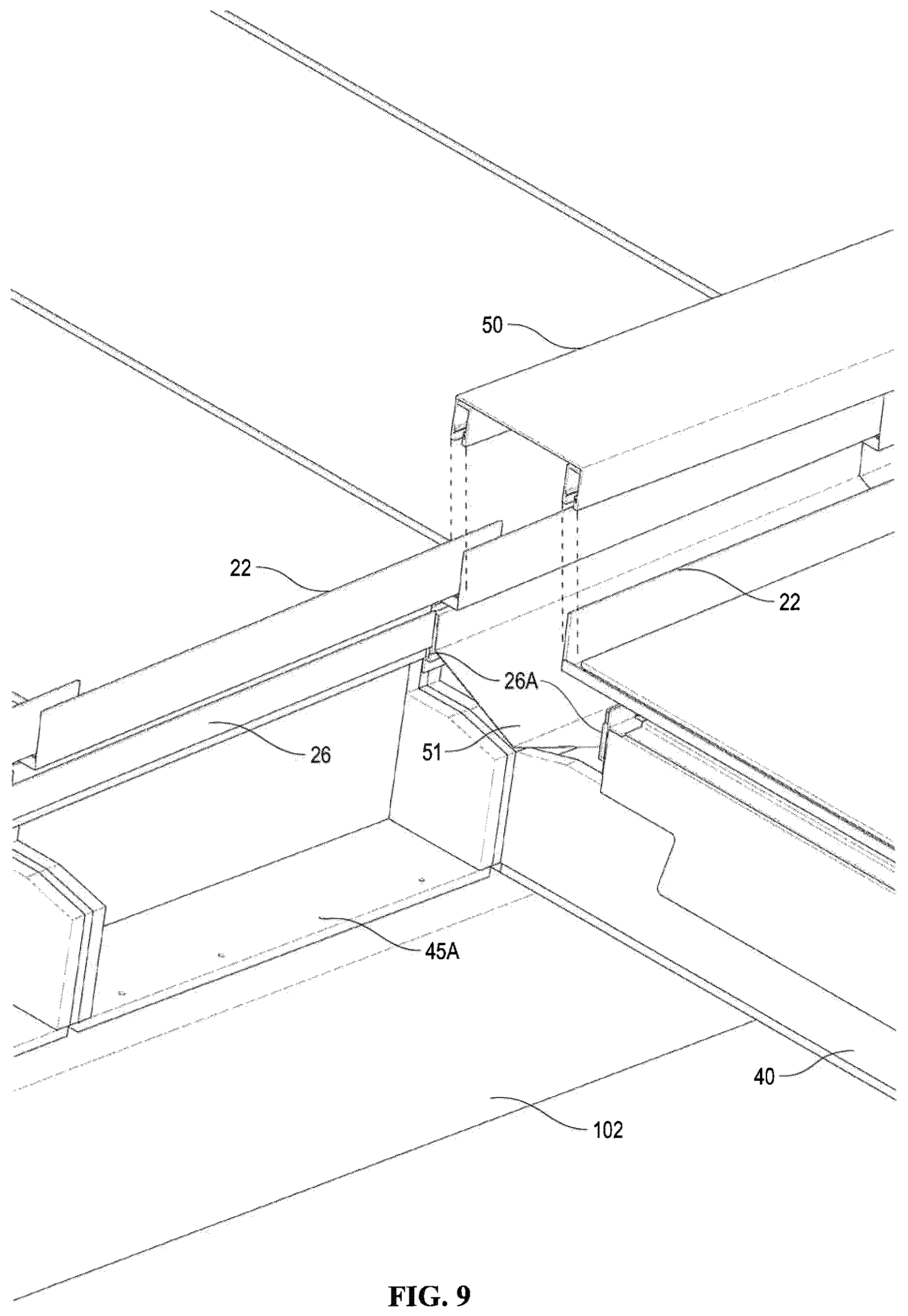 Patent US12445085 Figure 9 – Solar autonomous roof assembly