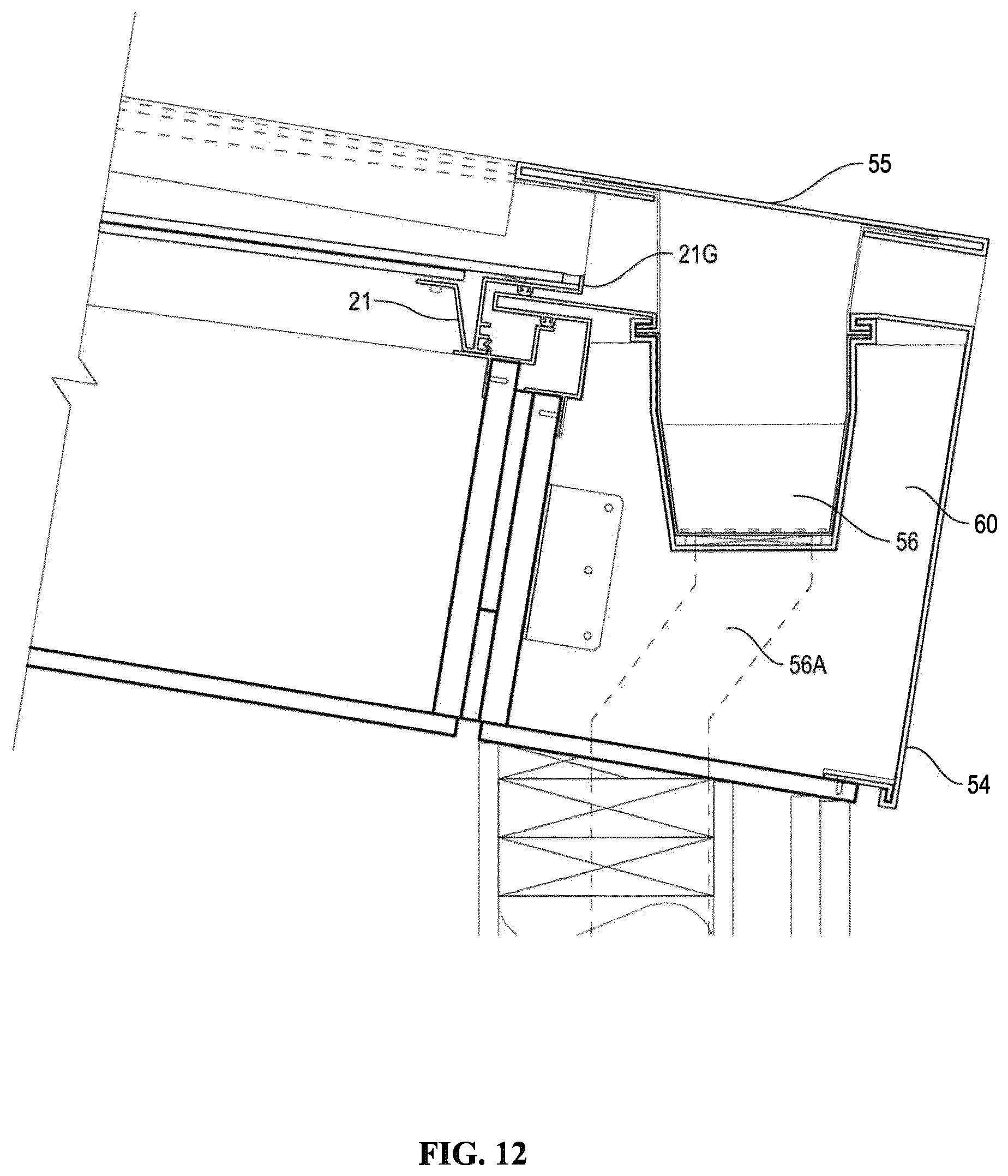 Patent US12445085 Figure 12 – Solar autonomous roof assembly