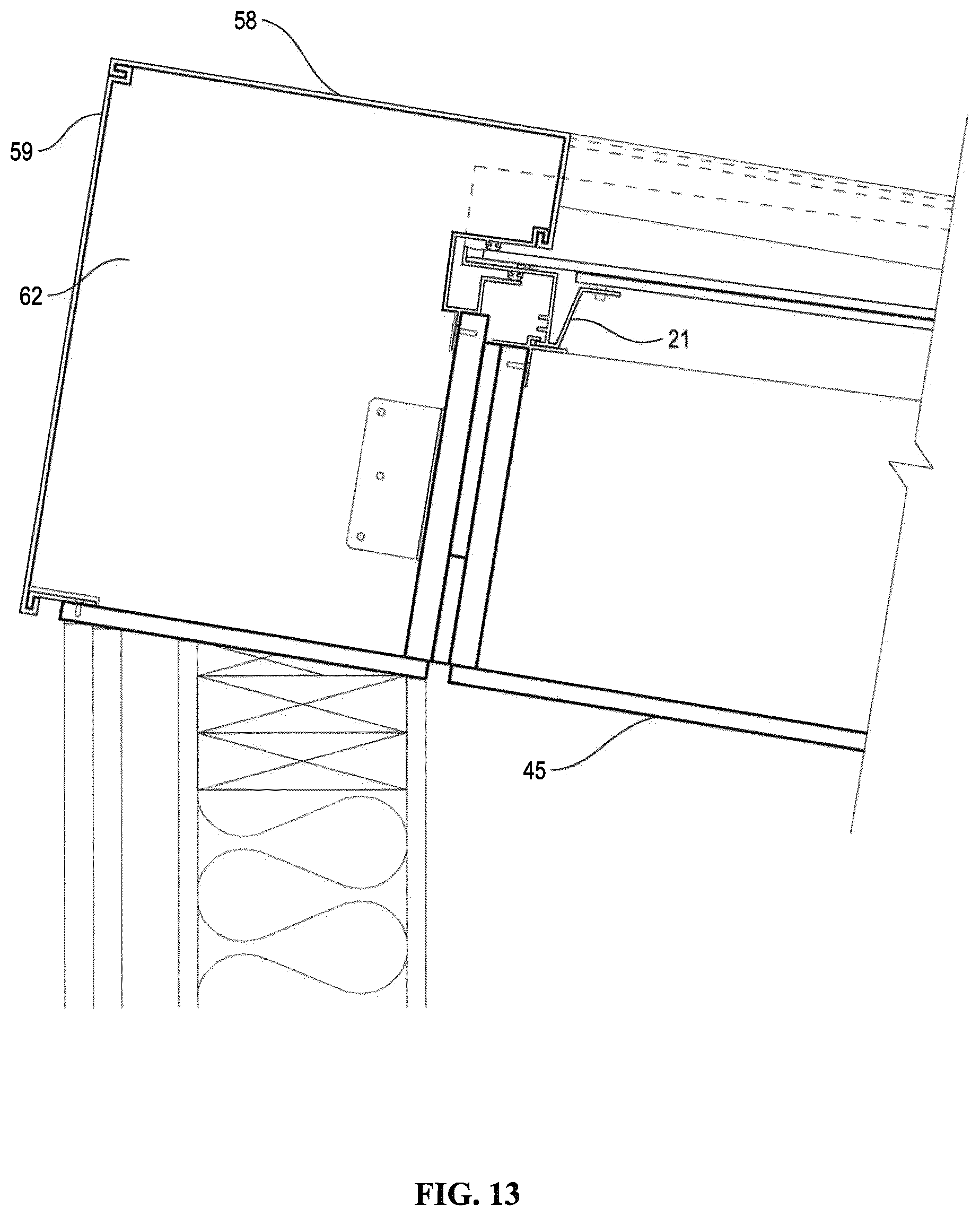 Patent US12445085 Figure 13 – Solar autonomous roof assembly