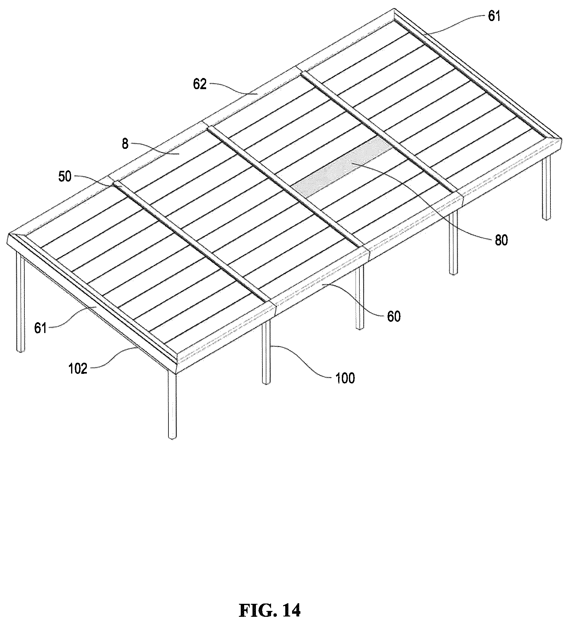 Patent US12445085 Figure 14 – Solar autonomous roof assembly