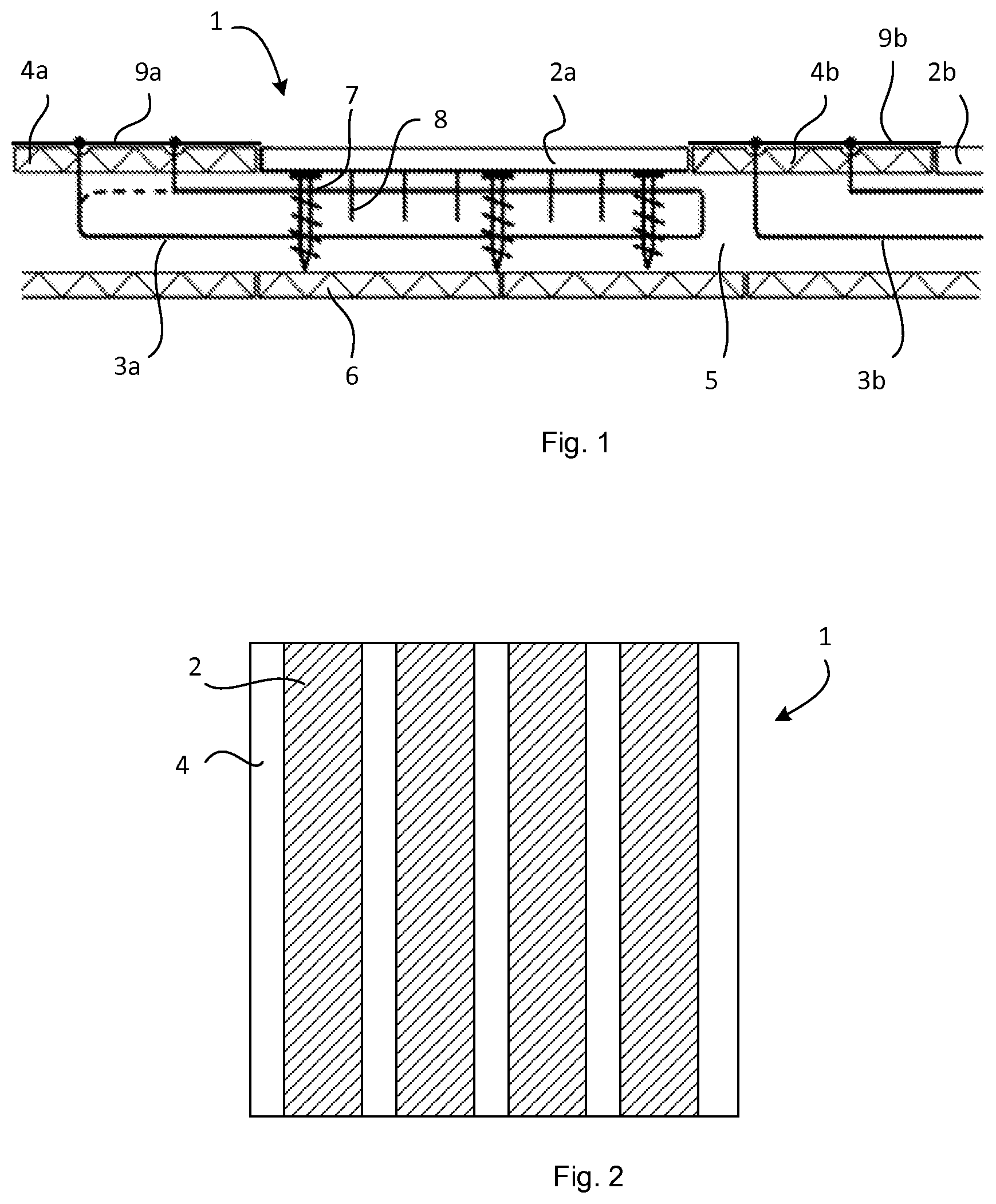 Patent US12445091 Figure 1 – Solar panel system and a method for cooling solar panels
