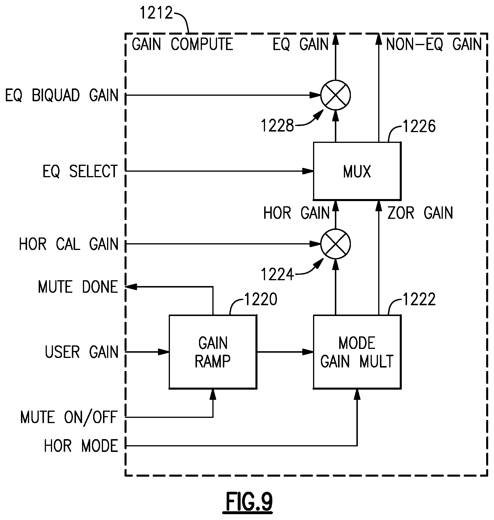 Patent US12445096 Figure 7 – Output capacitance distortion correction for audio amplifiers