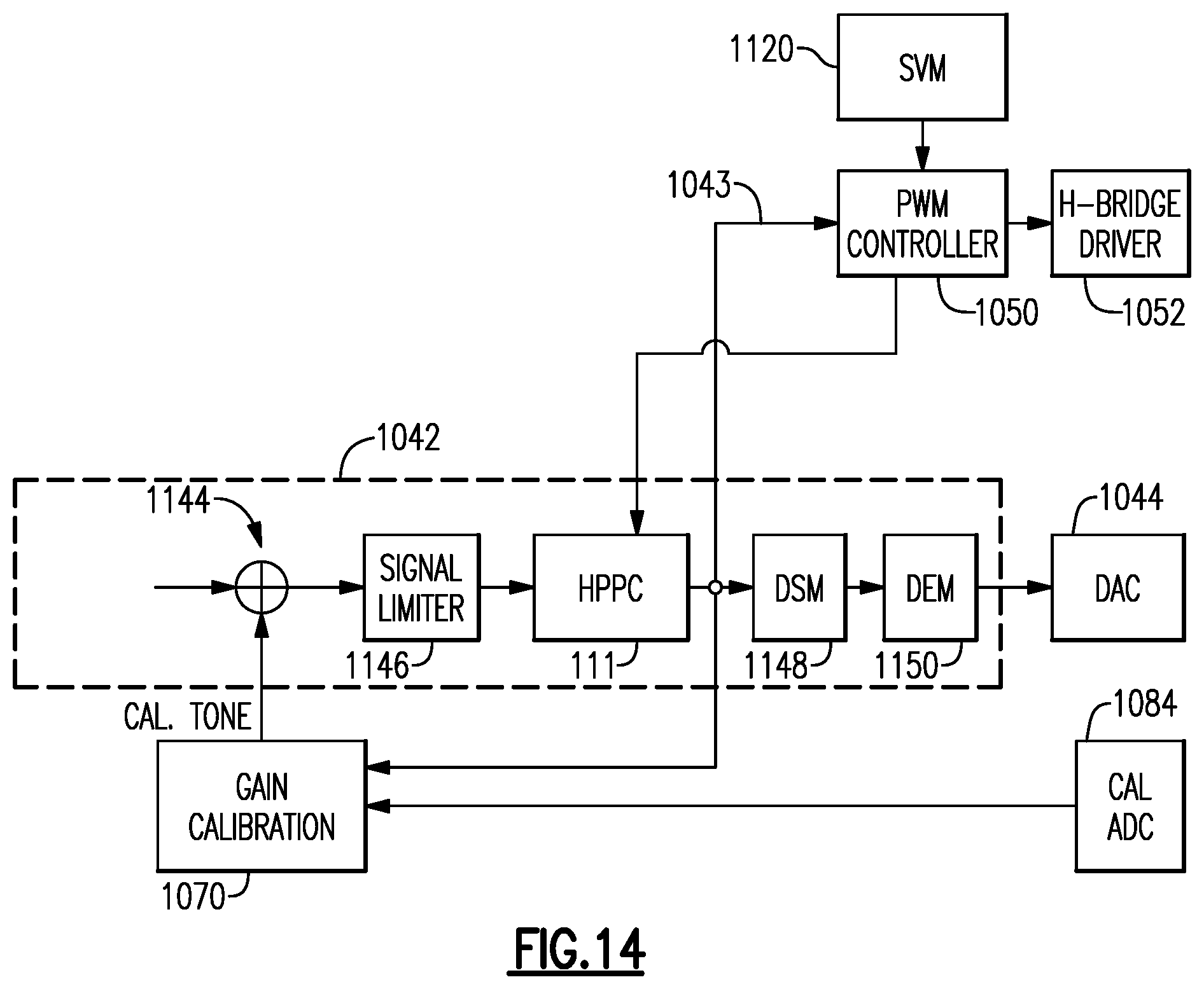 Patent US12445096 Figure 11 – Output capacitance distortion correction for audio amplifiers