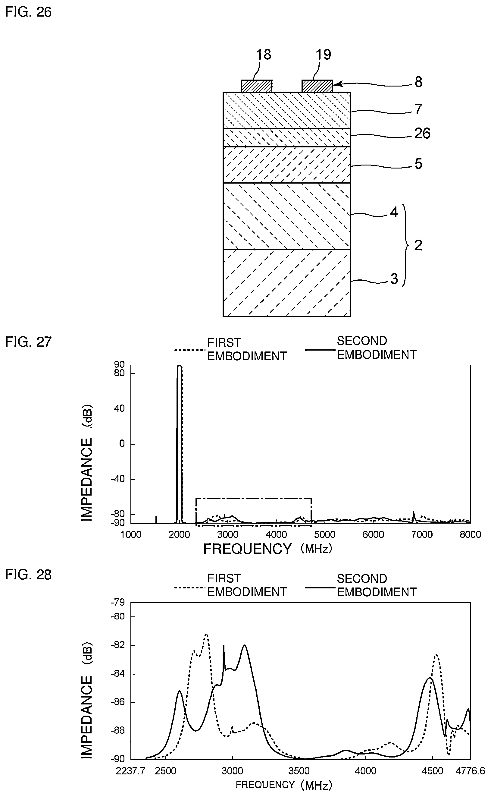 Patent US12445108 Figure 13 – Acoustic wave device