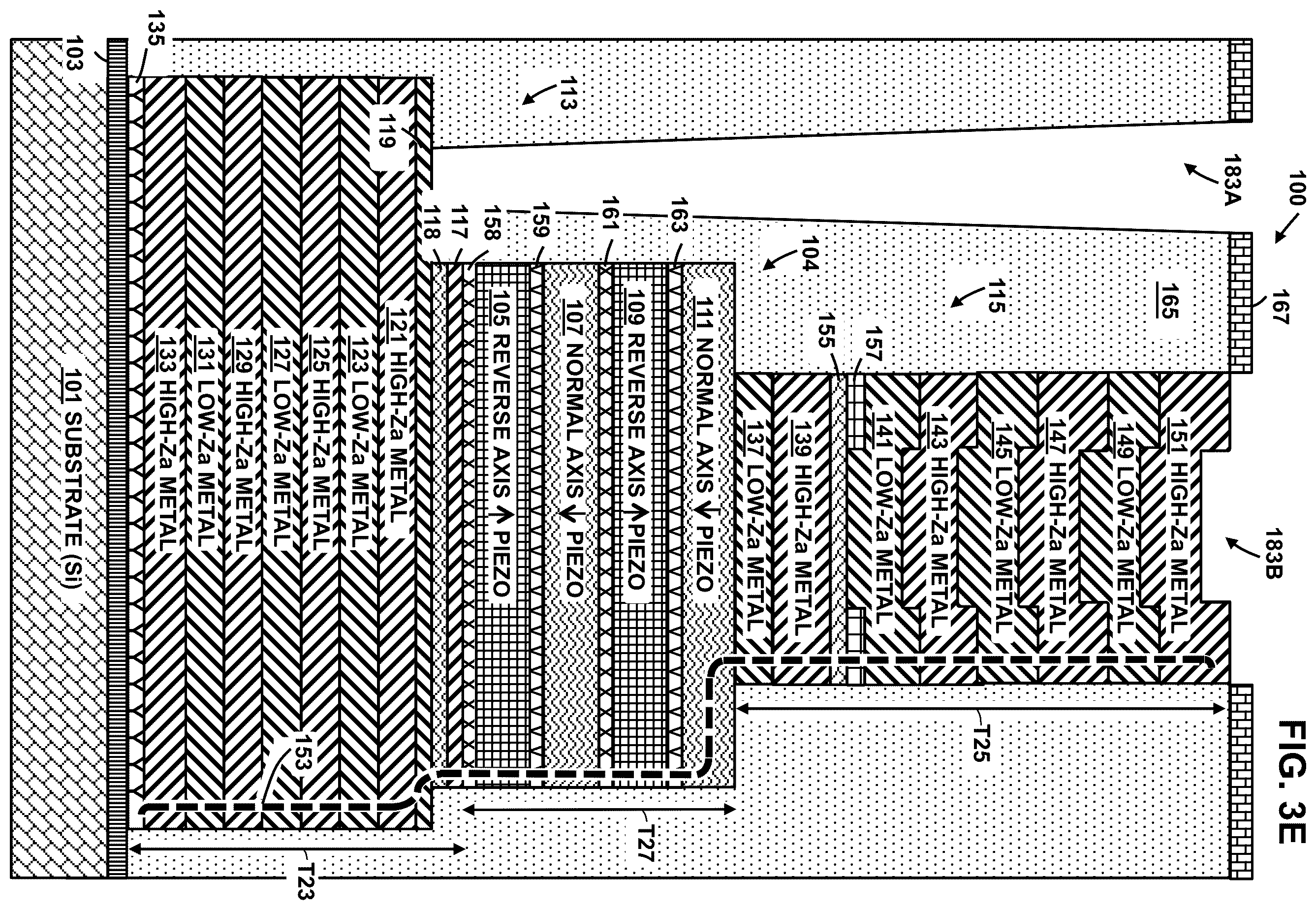 Patent US12445109 Figure 16 – Structures, acoustic wave resonators, layers, devices and systems