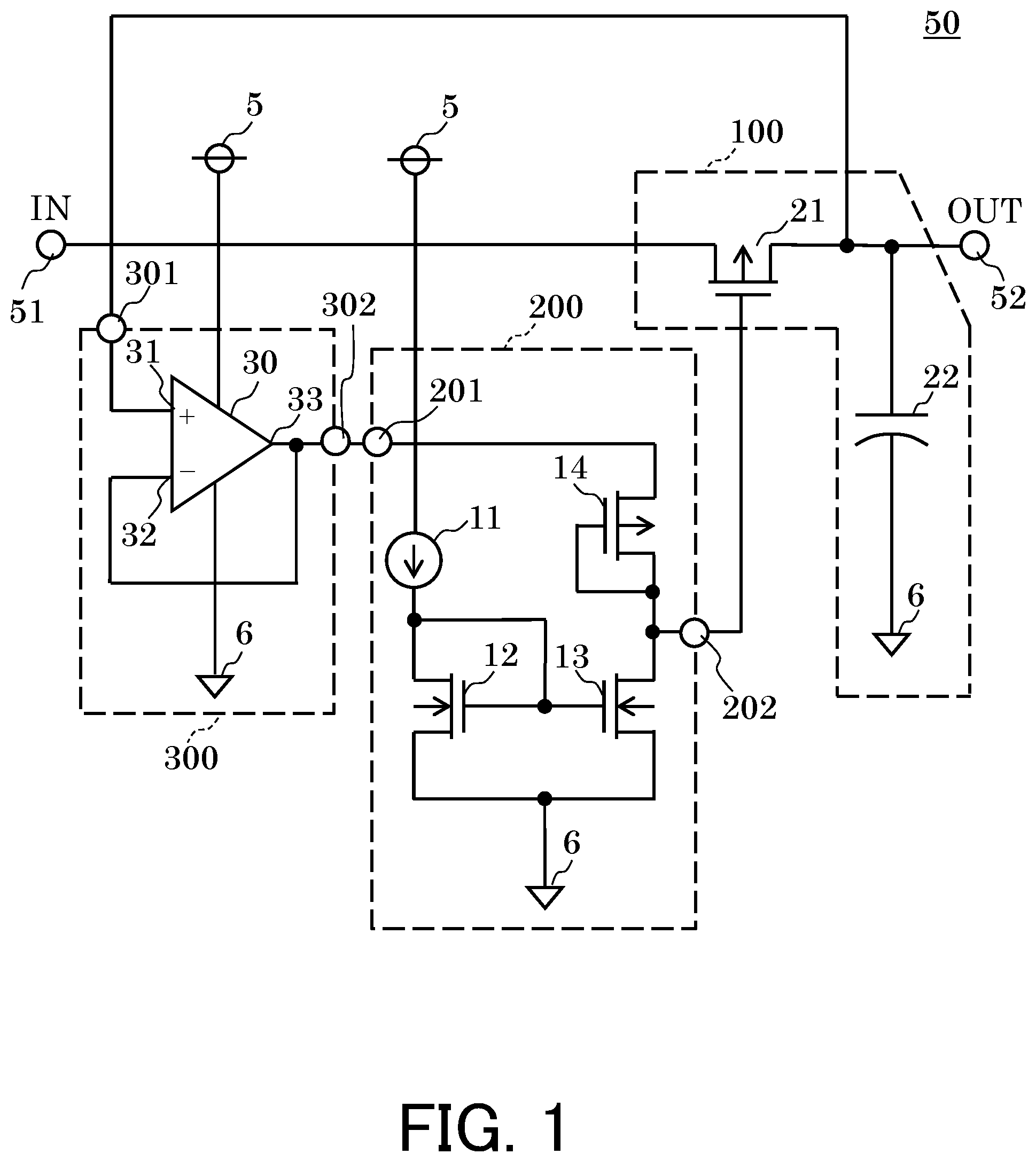 Patent US12445113 Figure 1 – Low pass filter and semiconductor device