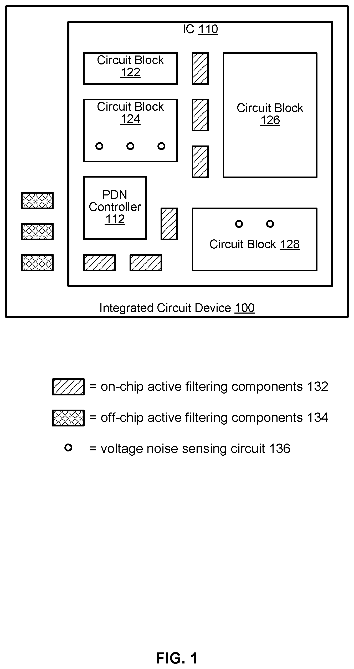 Patent US12445114 — Intelligent power noise reduction — Figure 1