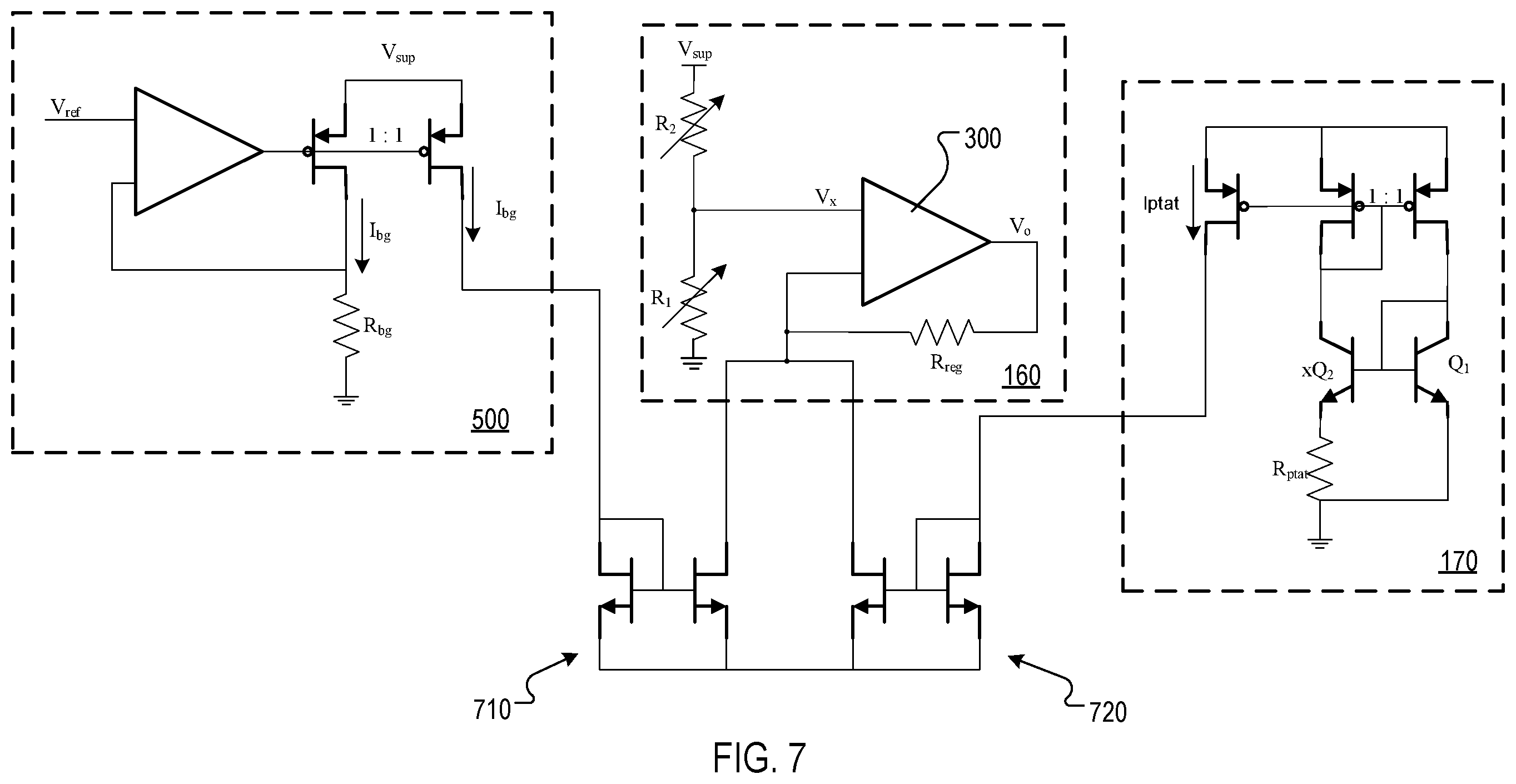 Patent US12445116 Figure 6 – Combined process and temperature adjustable voltage regulation