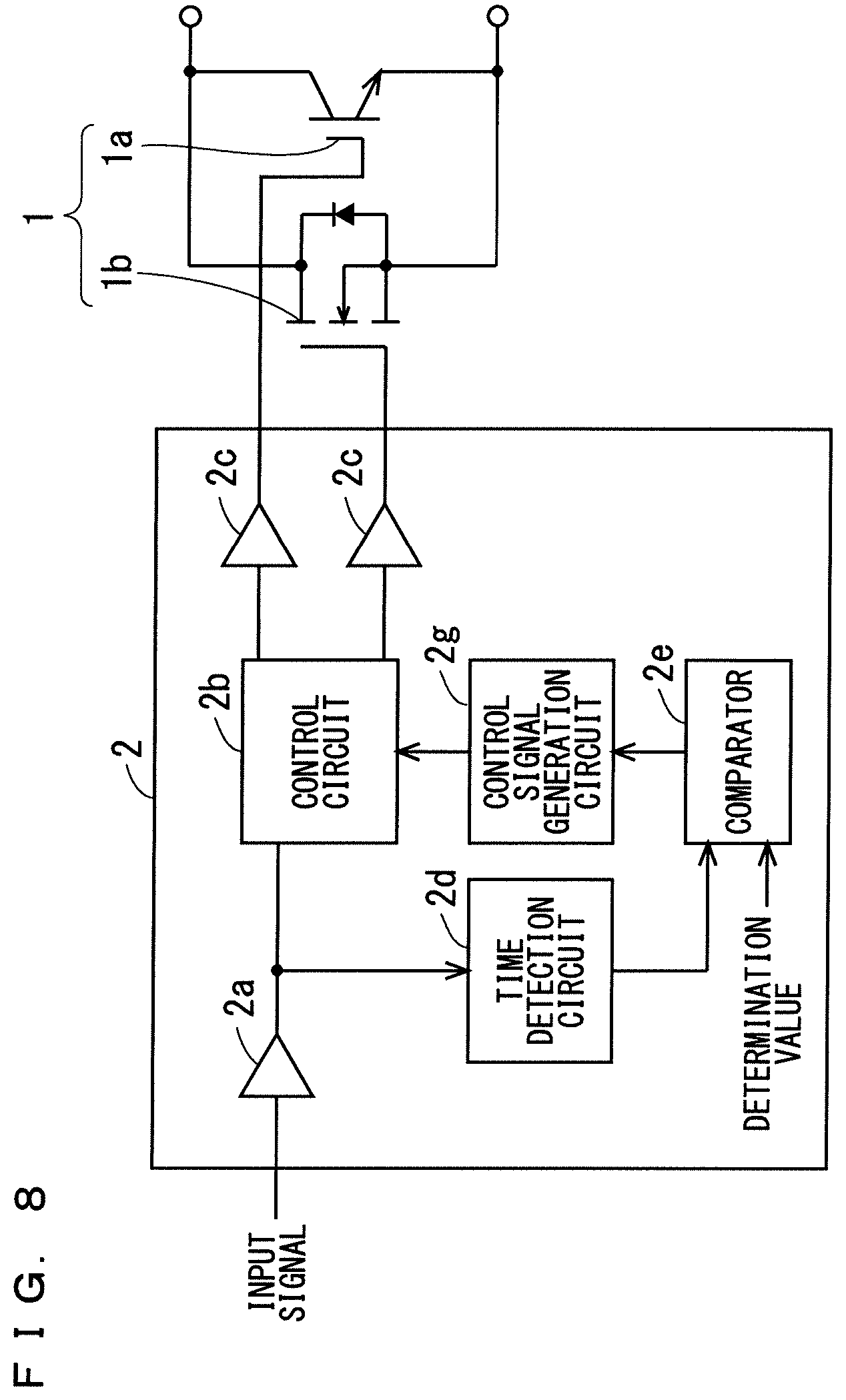 Patent US12445122 Figure 8 – Semiconductor device