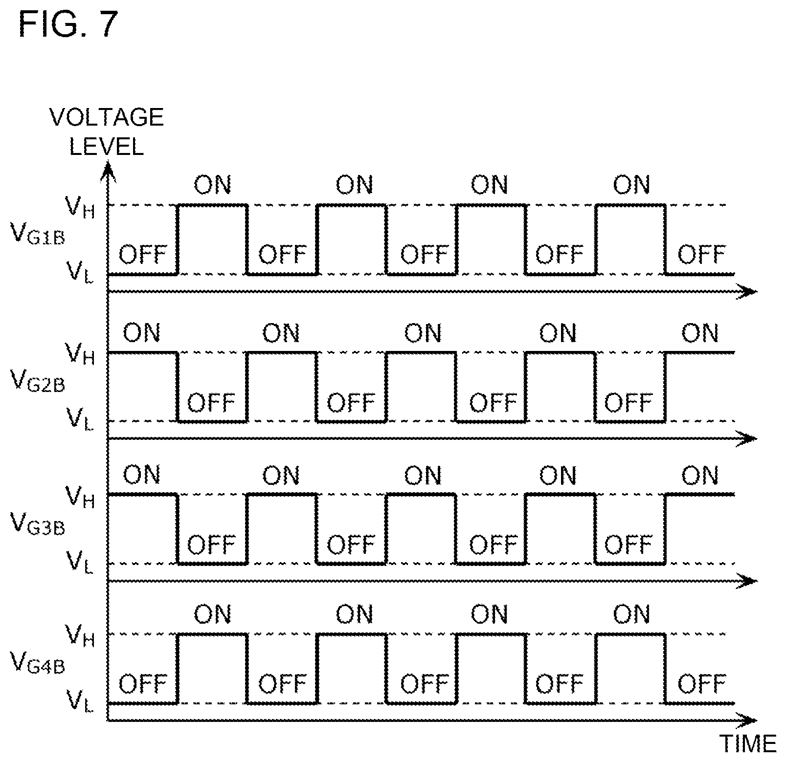 Patent US12445125 Figure 7 – Switching circuit