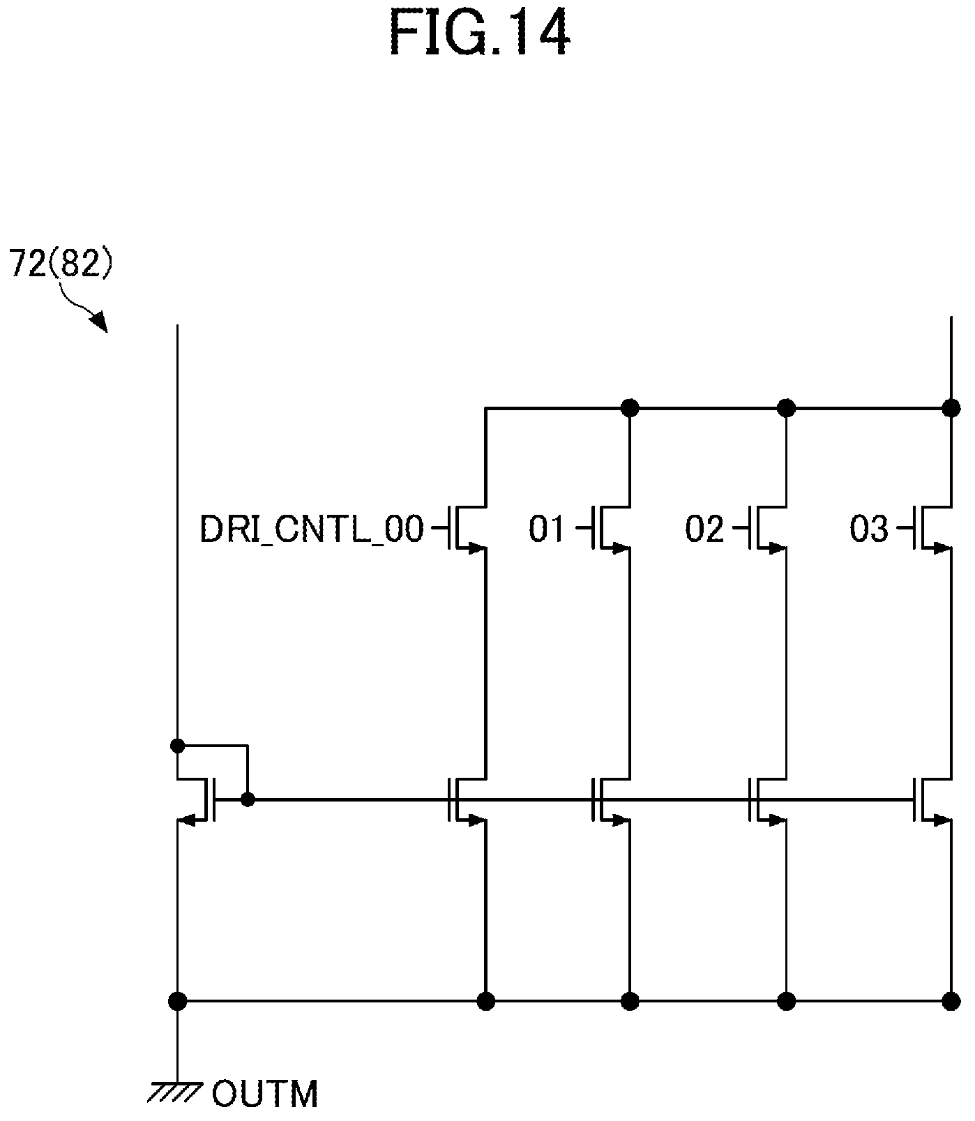 Patent US12445127 Figure 14 – Drive circuit