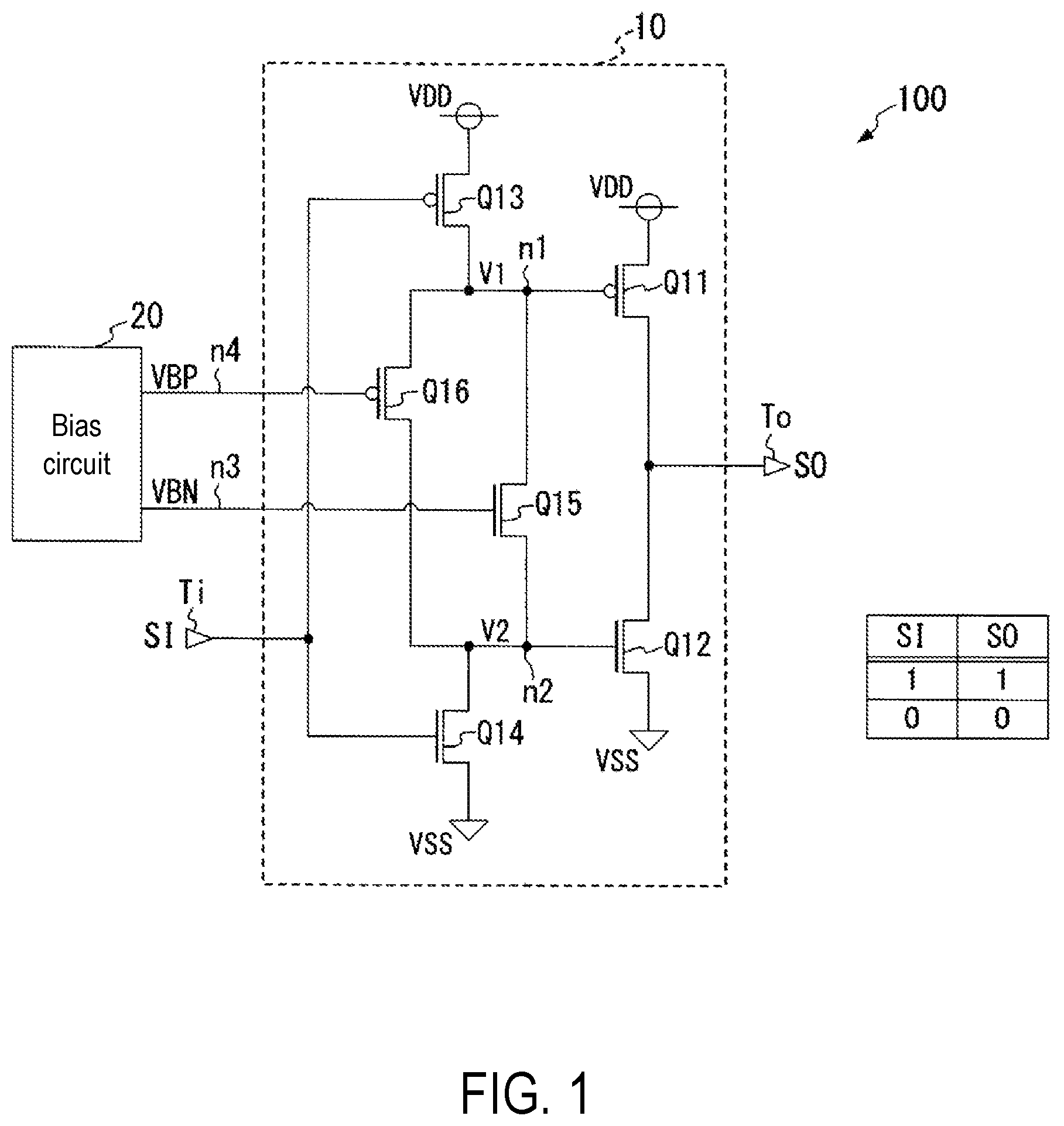Patent US12445130 — Output buffer circuit and semiconductor device — Figure 1