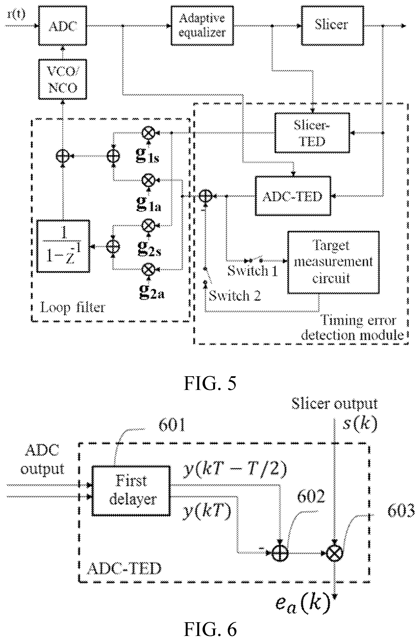 Patent US12445136 Figure 4 – Loop filter, timing recovery method and apparatus