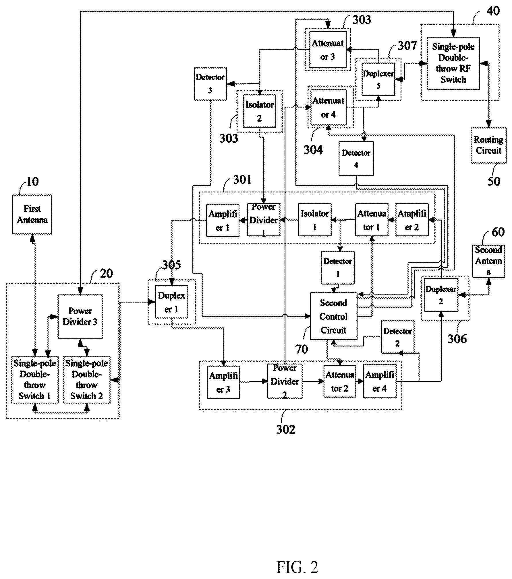 Patent US12445163 Figure 2 – Signal communication terminal and signal communication system
