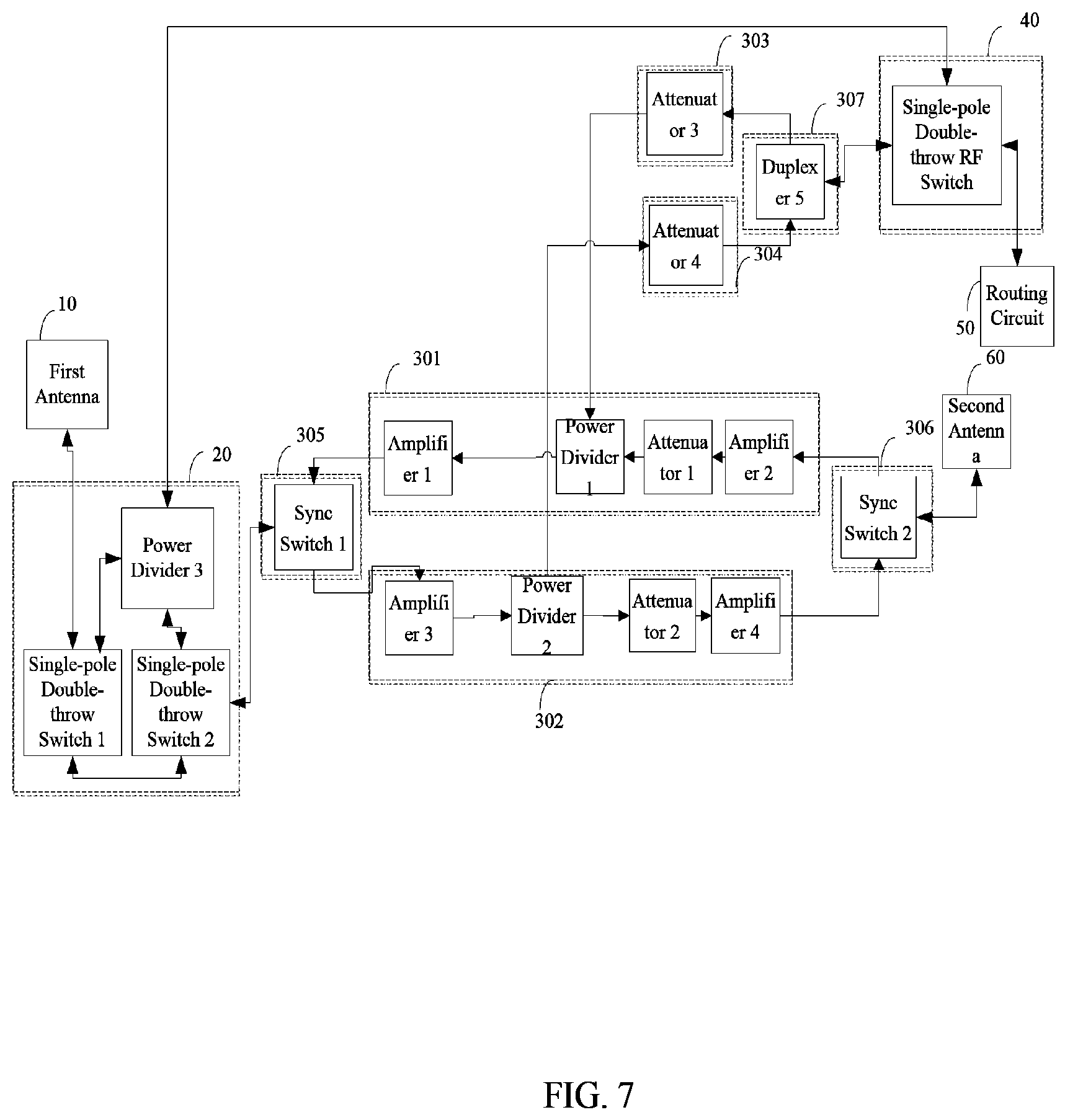 Patent US12445163 Figure 7 – Signal communication terminal and signal communication system