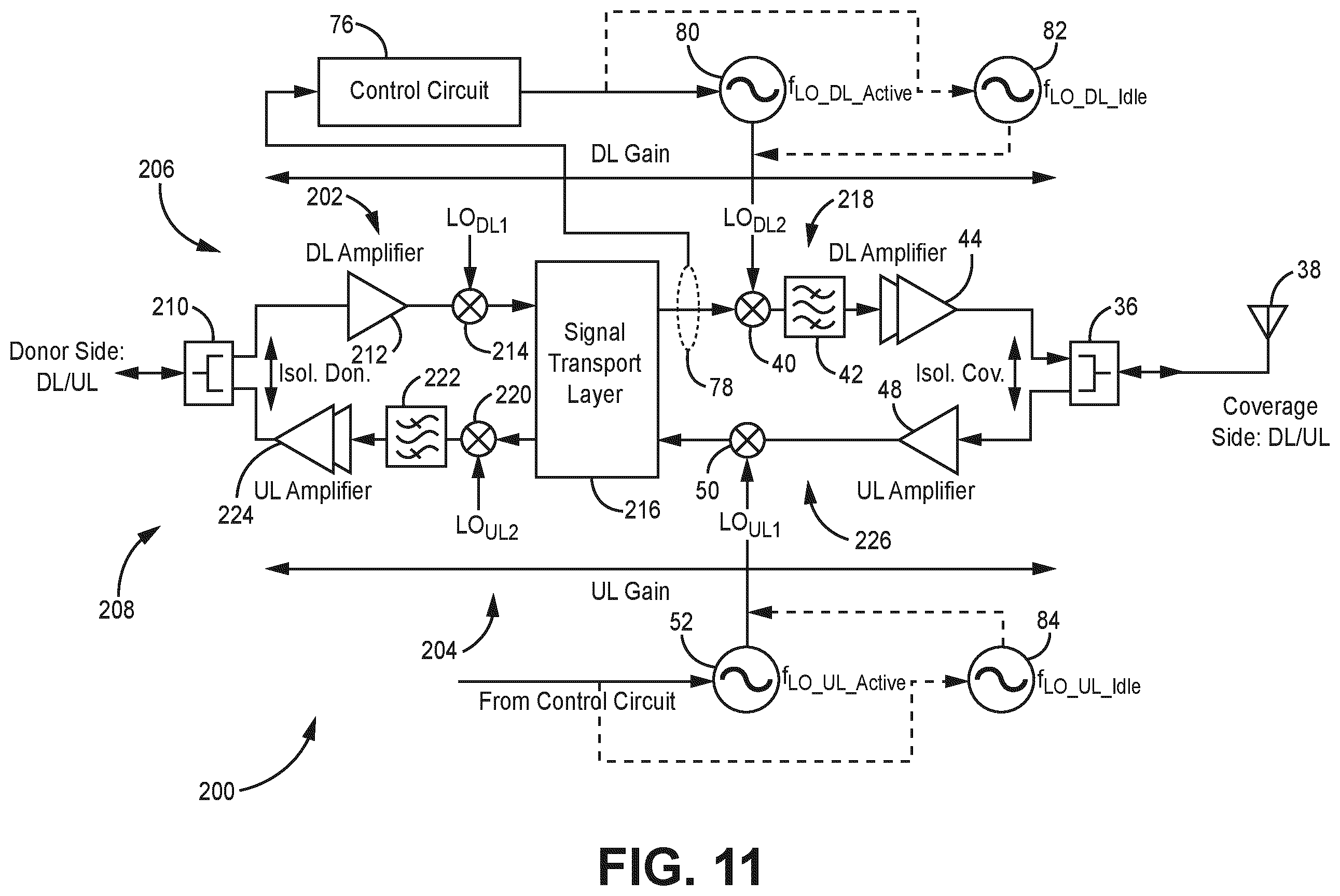 Patent US12445164 Figure 9 – Shifting a frequency band of an interference signal out of a pass band of a signal path