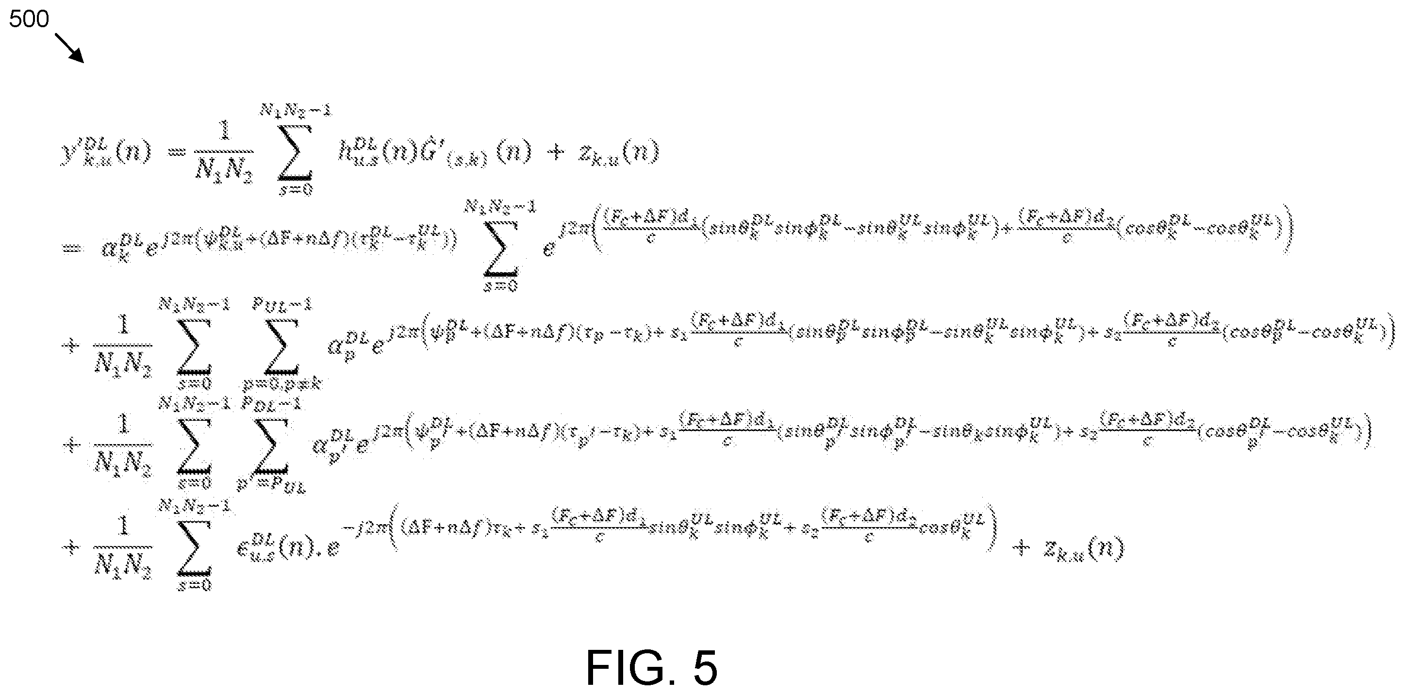 Patent US12445176 Figure 5 – Type-II port-selection codebook generation