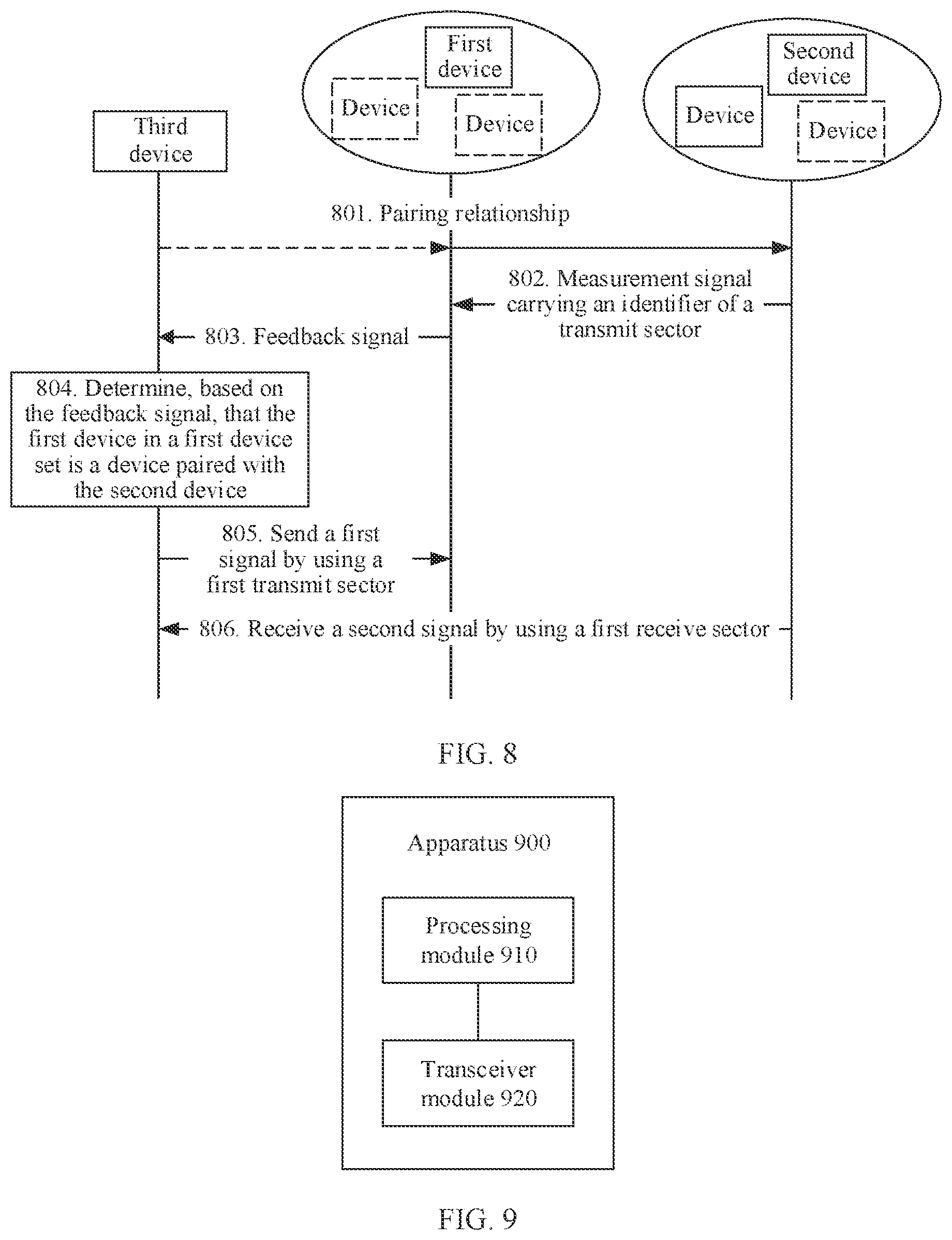 Patent US12445177 Figure 6 – Full-duplex communication method and apparatus