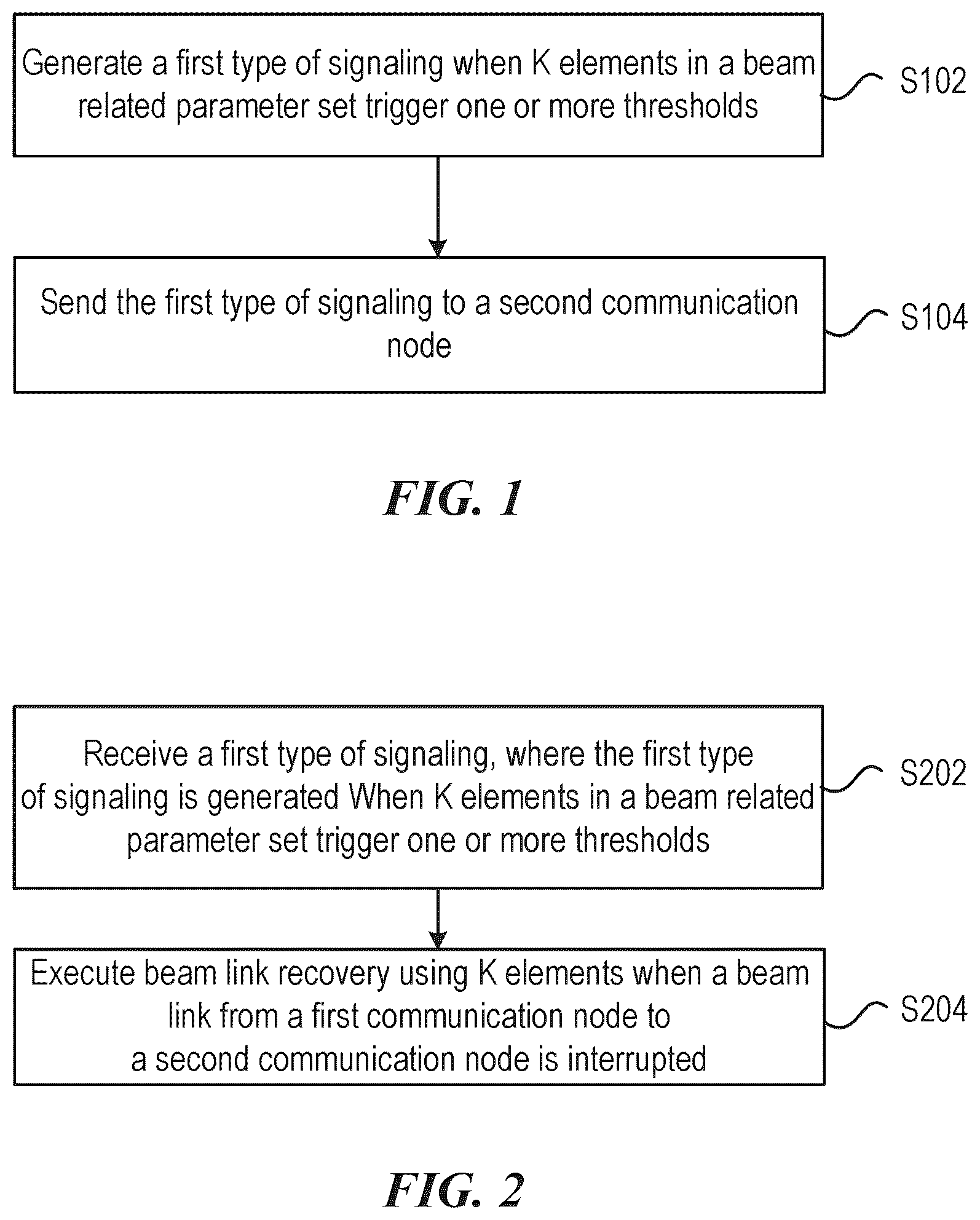 Patent US12445188 Figure 1 – Processing method and apparatus for recovering beam
