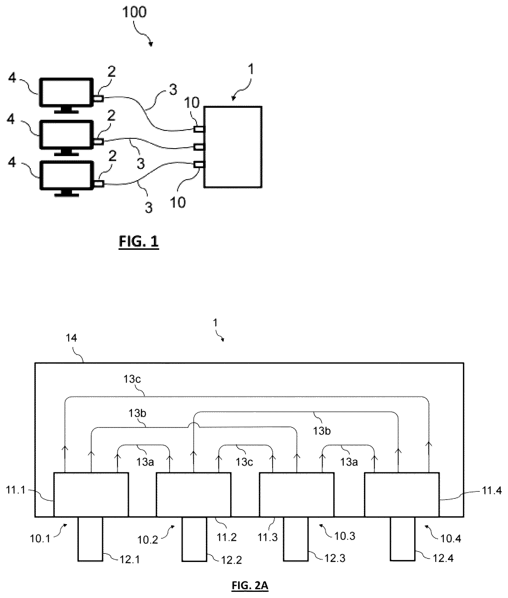 Patent US12445201 Figure 1 – Optical router for distributing optical signals