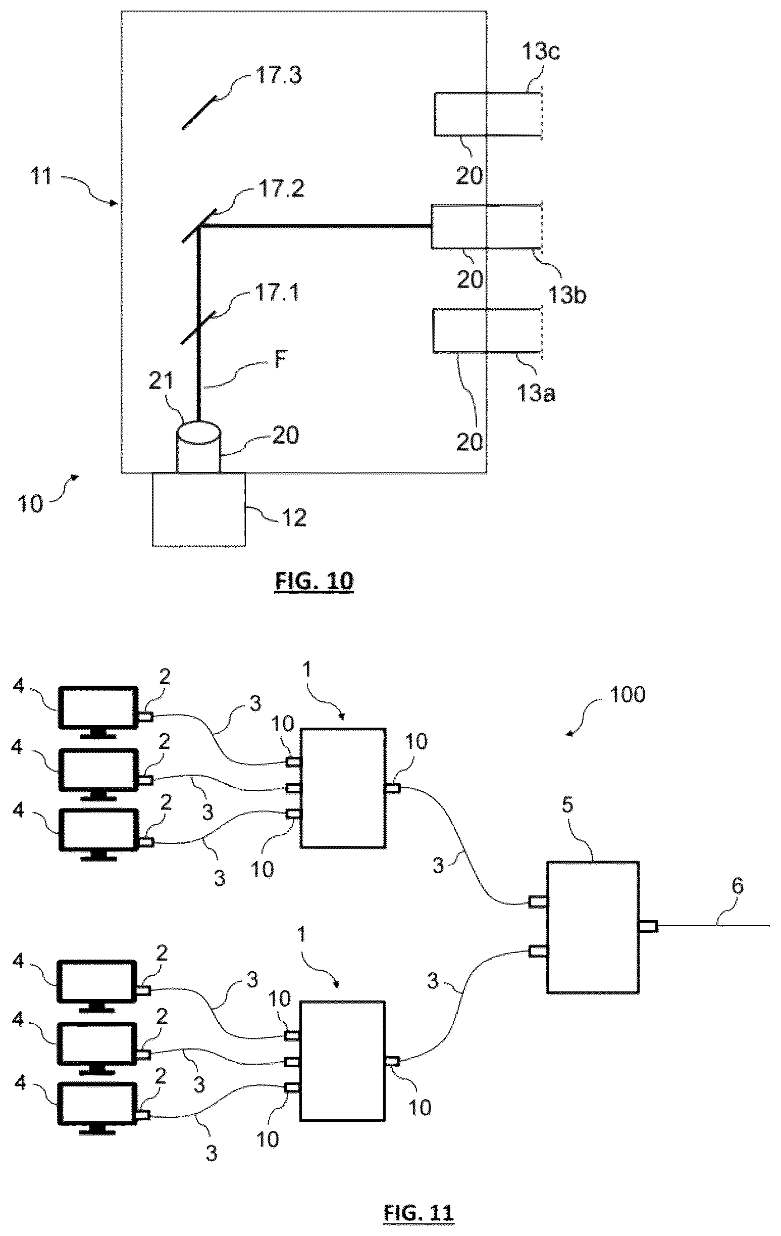 Patent US12445201 Figure 8 – Optical router for distributing optical signals