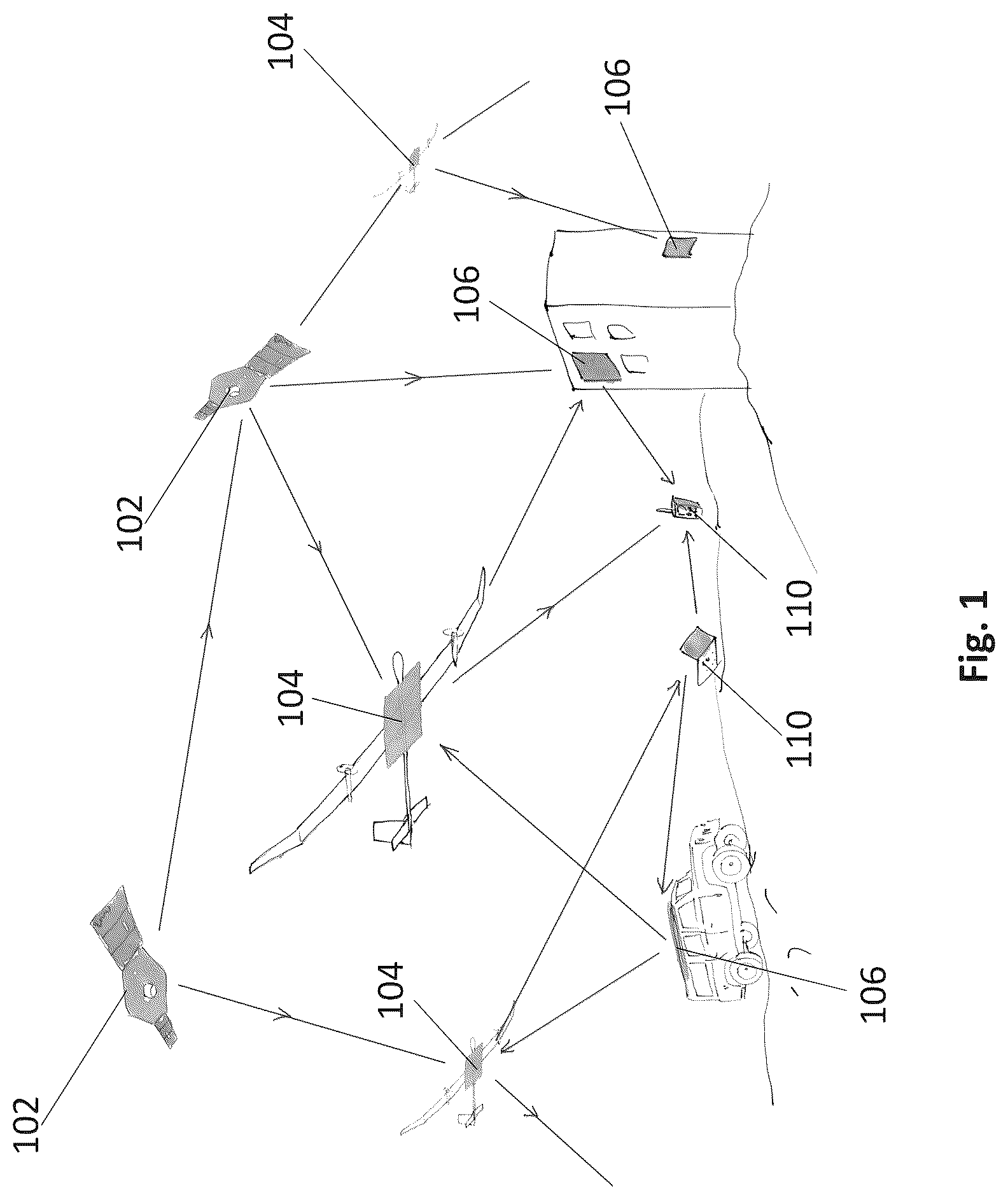 Patent US12445226 — Scalable decentralized redistributor and method of redistributing signals — Figure 1