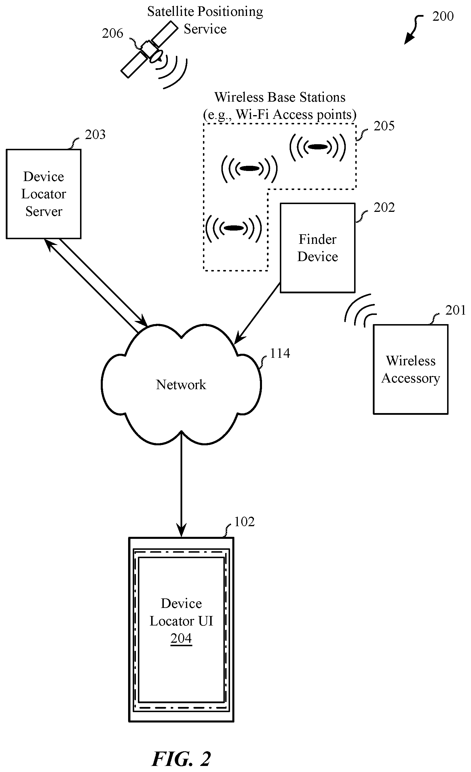 Patent US12445273 Figure 2 – Sharing keys for a wireless accessory