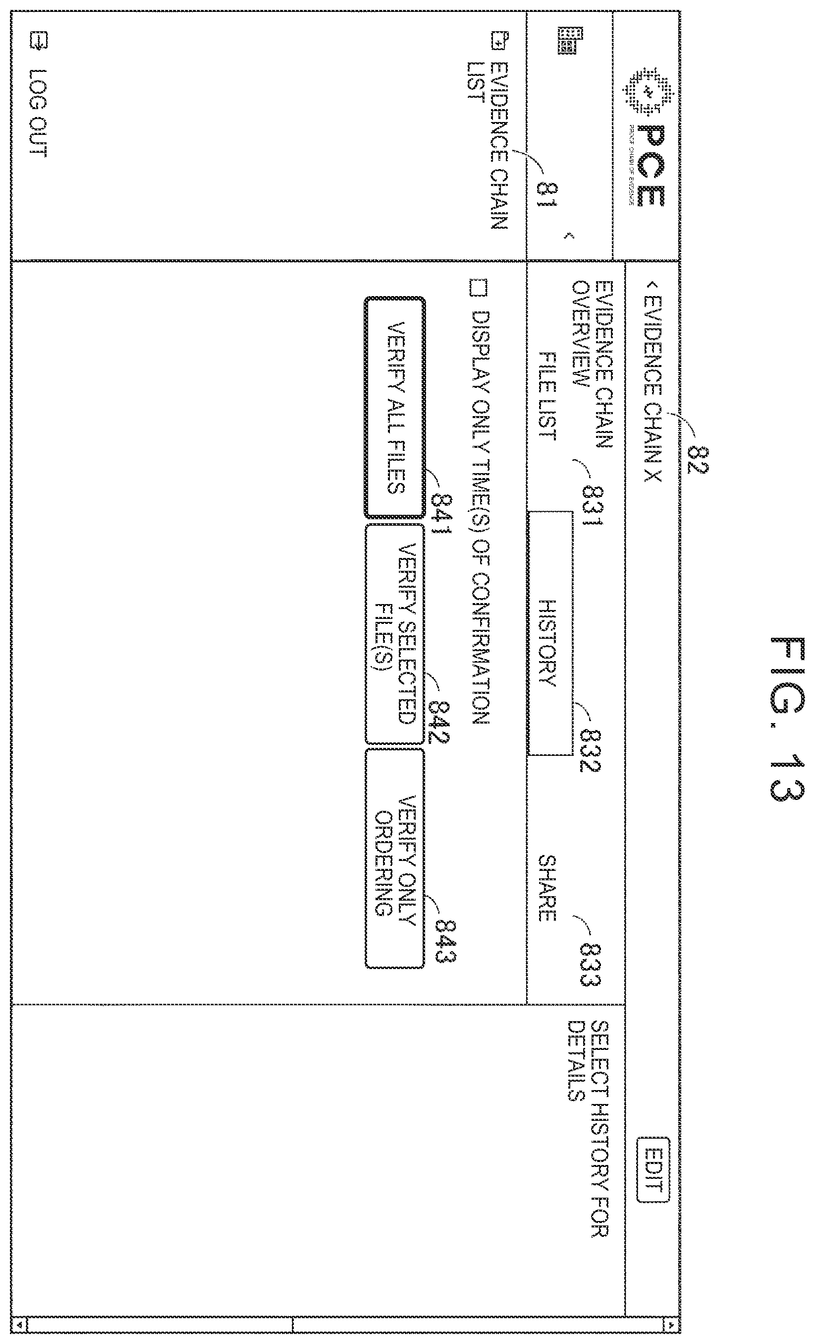 Patent US12445291 Figure 13 – Data management device, data management method, and non-transitory storage medium