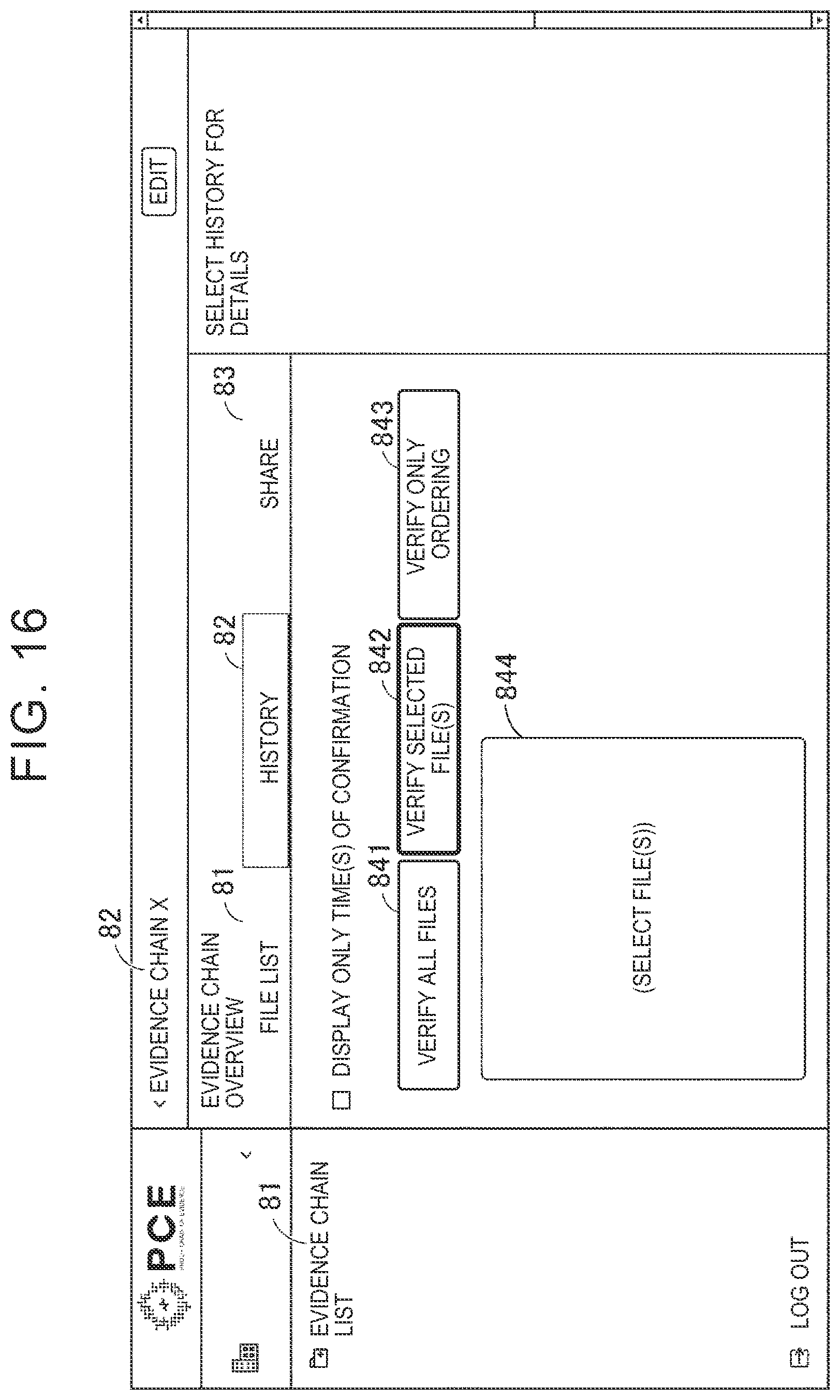 Patent US12445291 Figure 16 – Data management device, data management method, and non-transitory storage medium