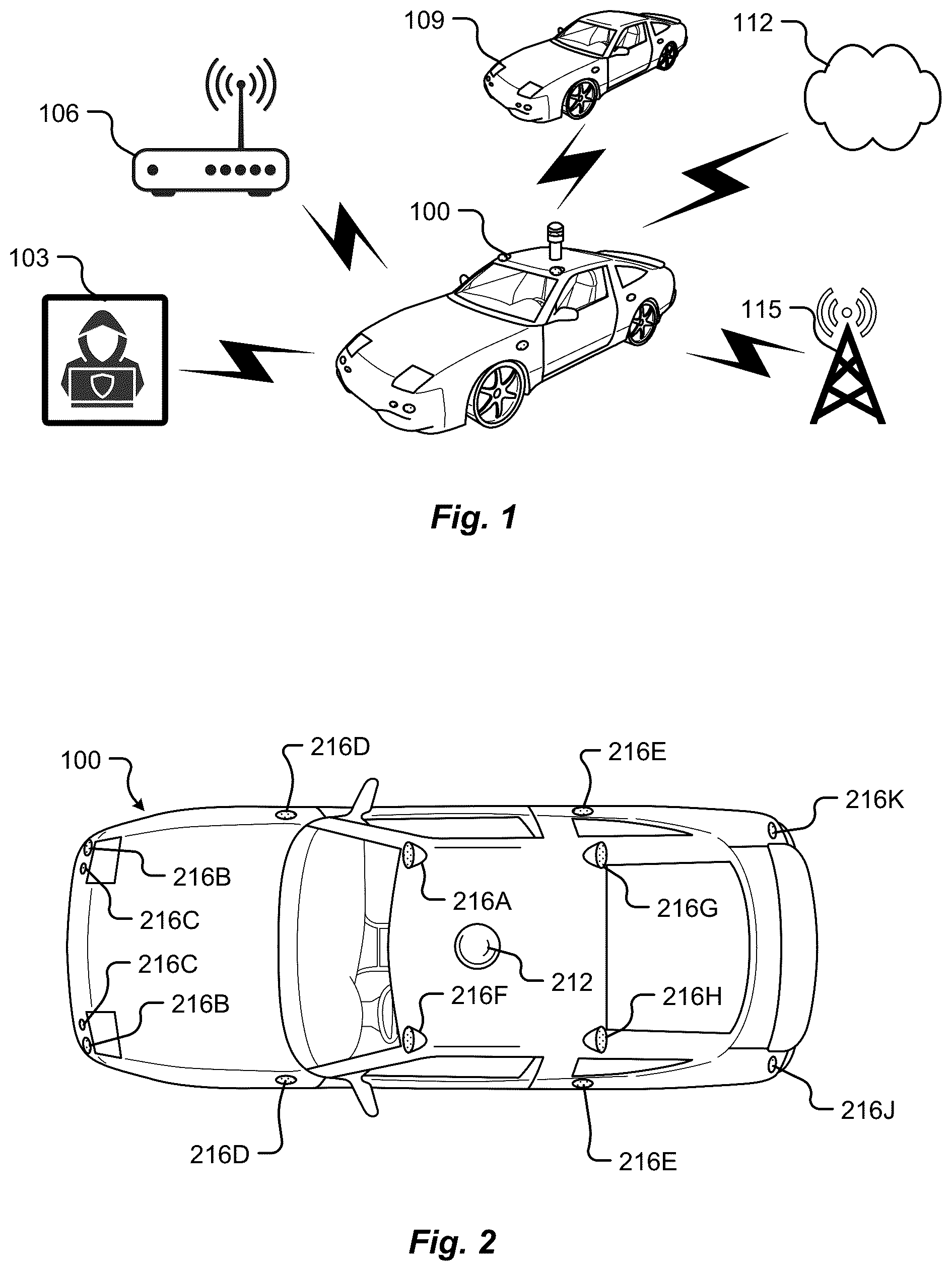 Patent US12445295 Figure 1 – Systems and methods of securing vehicle services from denial-of-service attacks using dynamic signature