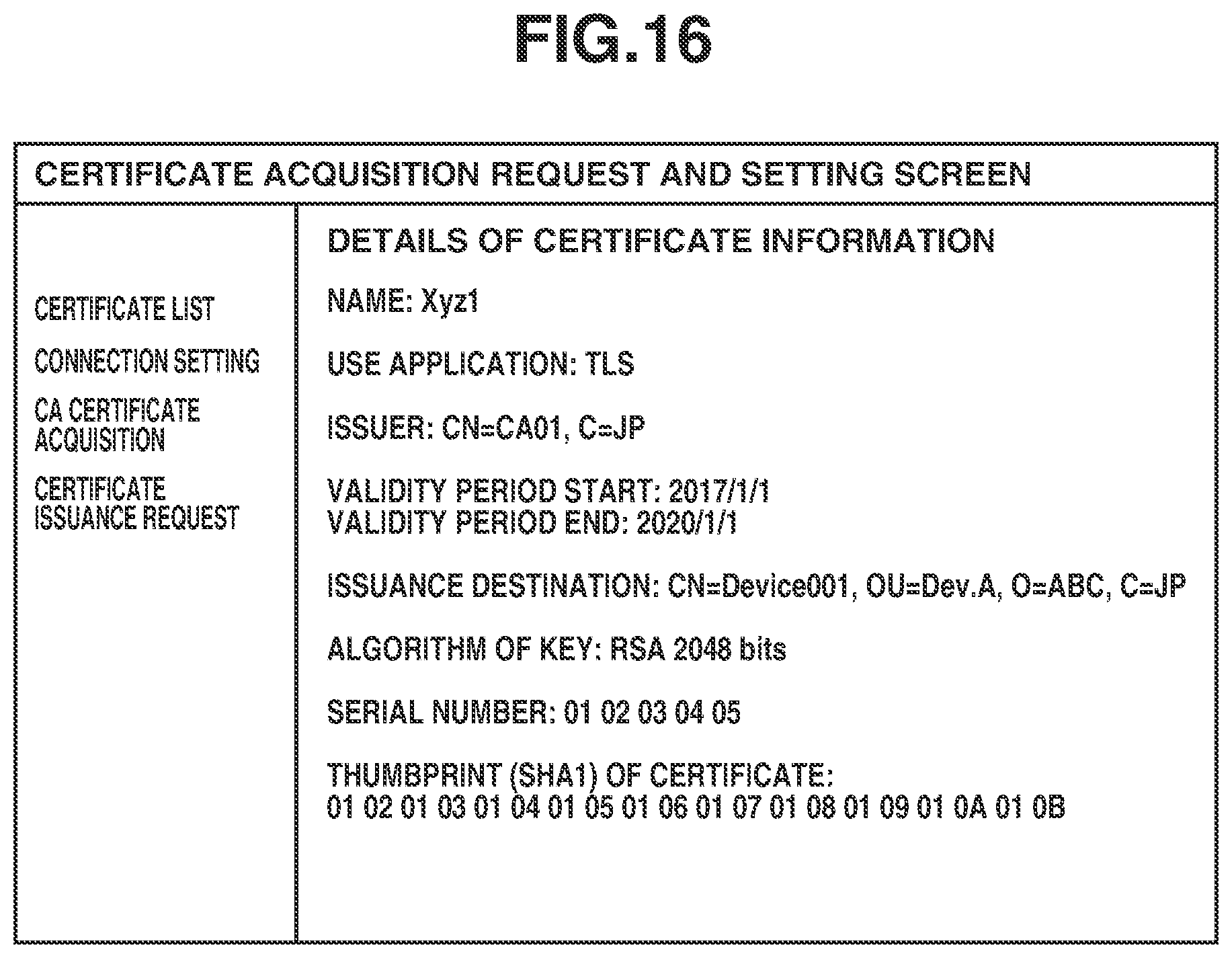 Patent US12445309 Figure 16 – Information processing apparatus, control method for information processing apparatus, and storage medium