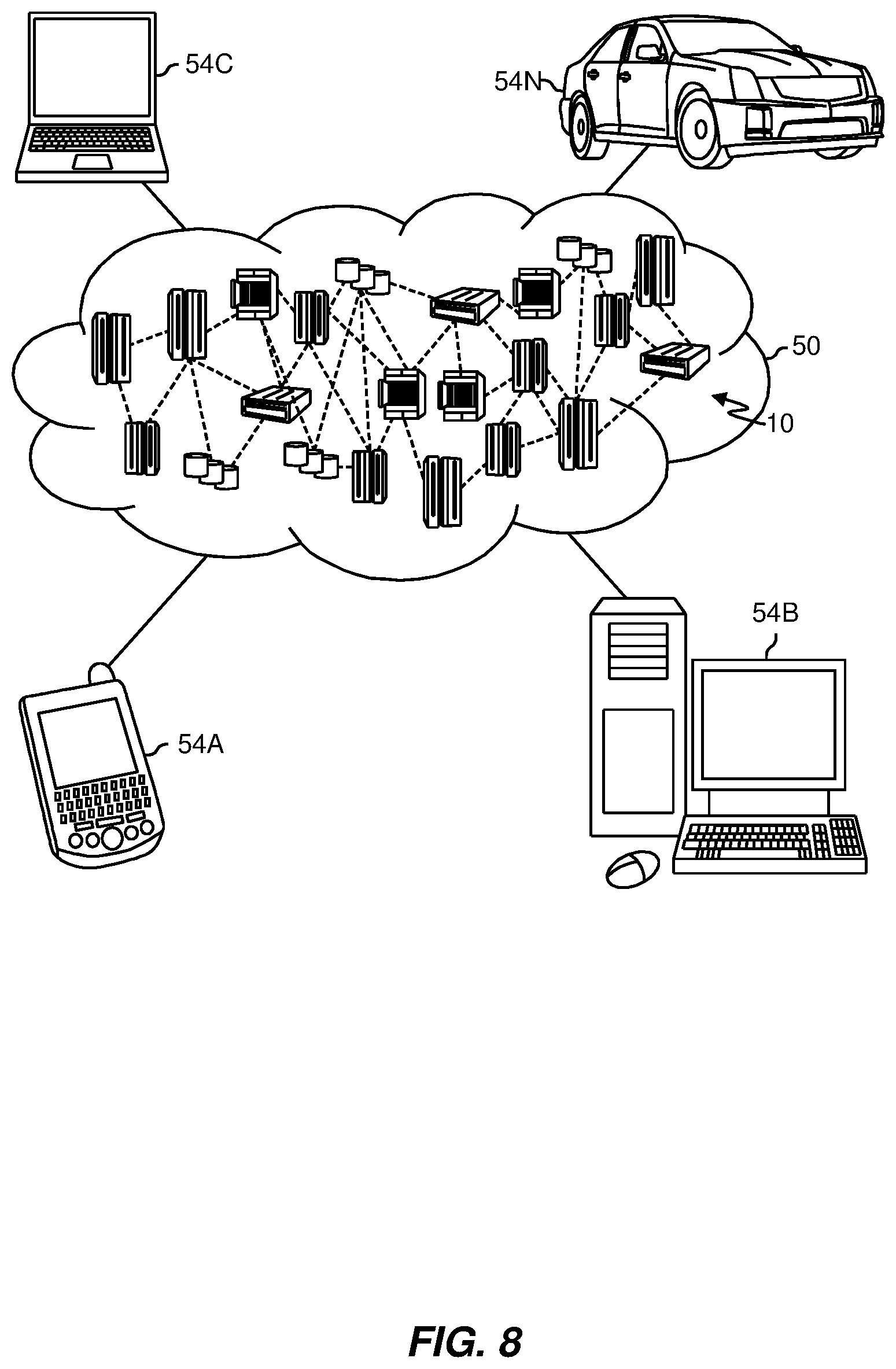 Patent US12445379 Figure 8 – Managing bandwidth in fibre channel over internet protocol communication channels