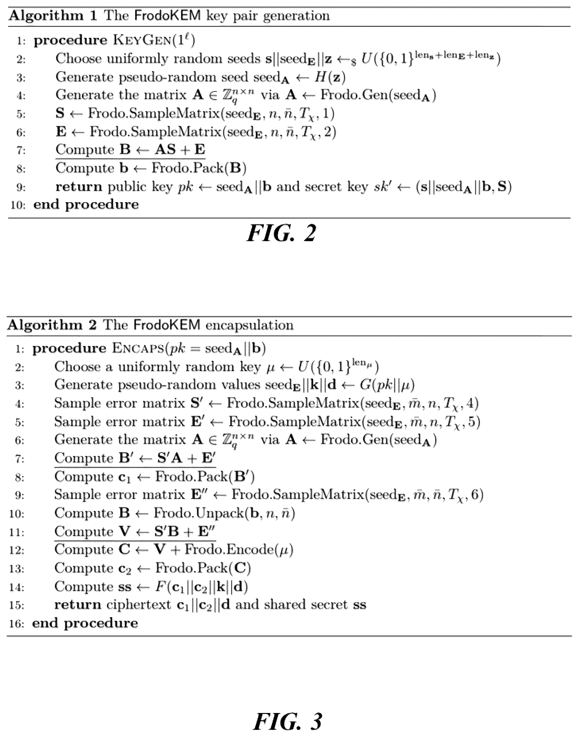 Patent US12445418 Figure 2 – Affine masking for secure encryption schemes
