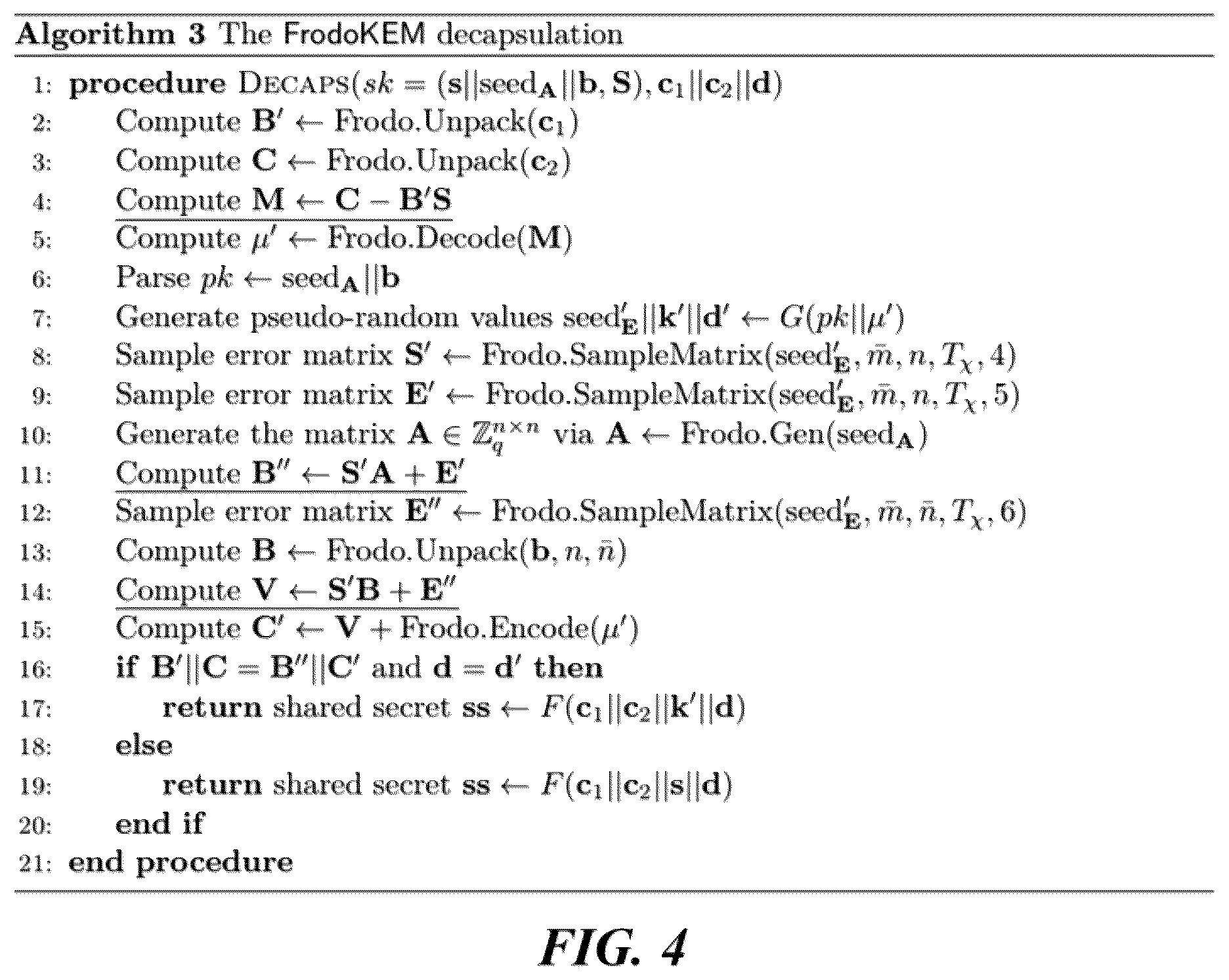 Patent US12445418 Figure 3 – Affine masking for secure encryption schemes