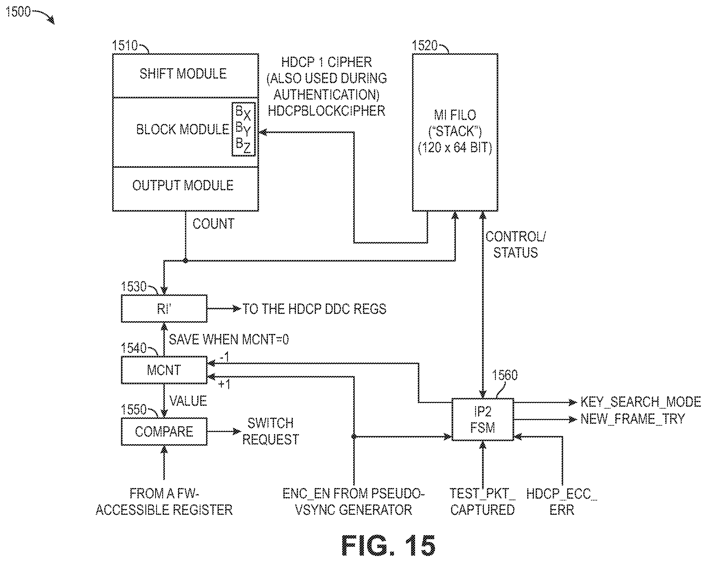 Patent US12445421 Figure 15 – Apparatus, methods, and systems for pre-authentication, keep-authentication, and regain-authentication