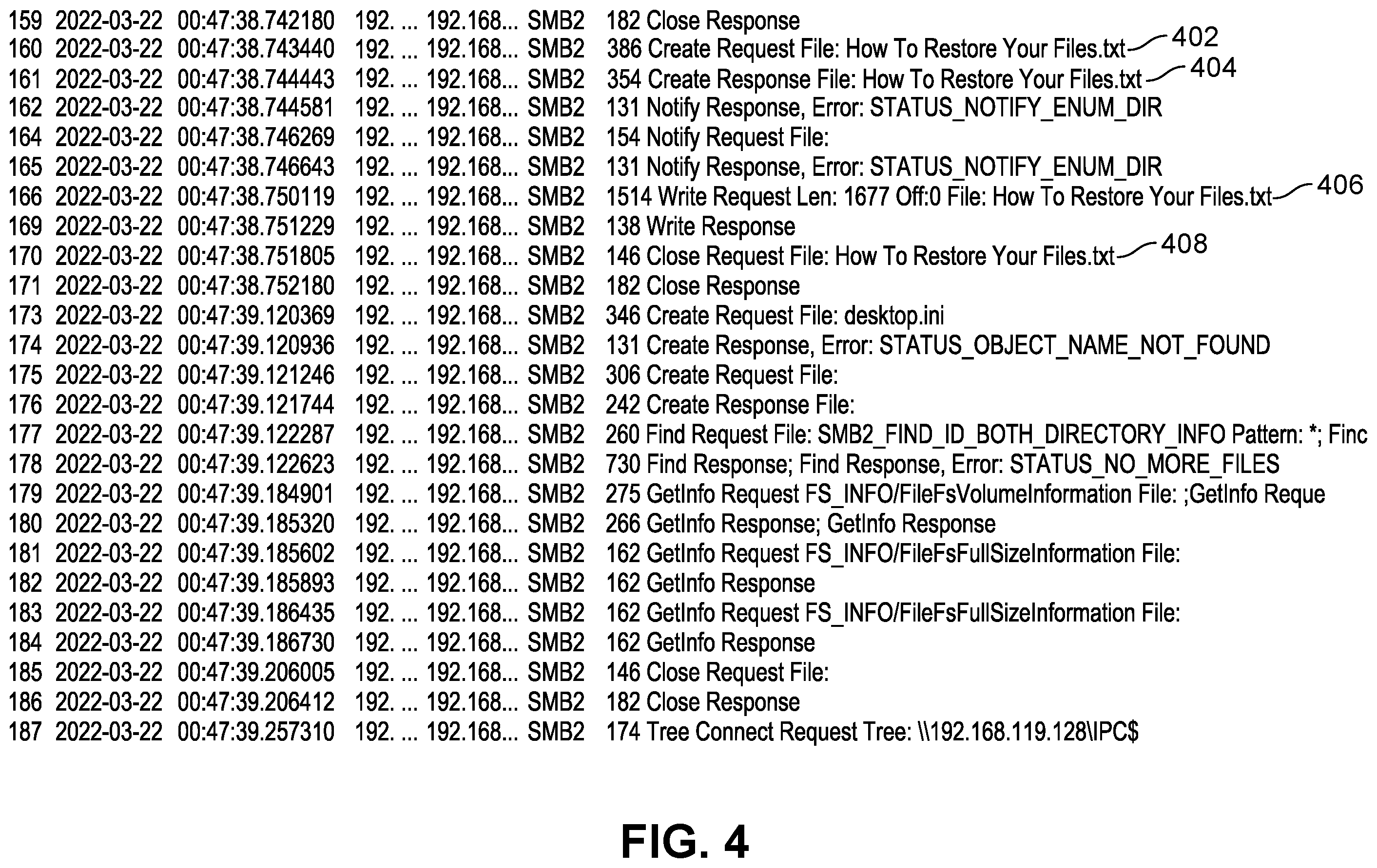 Patent US12445484 Figure 5 – Inline ransomware detection via server message block (SMB) traffic