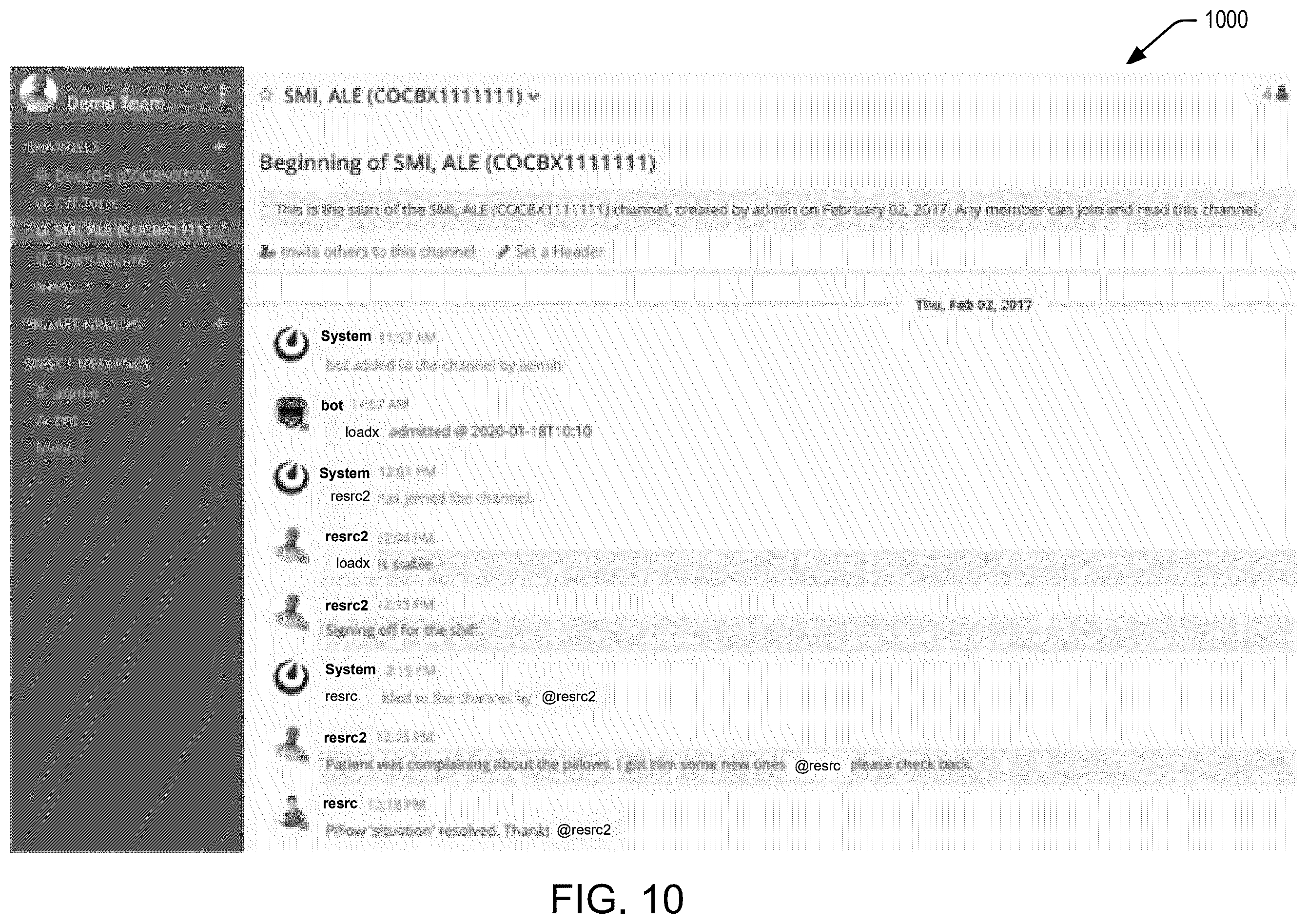 Patent US12445508 Figure 10 – Data stream processing to facilitate conferencing based on protocols