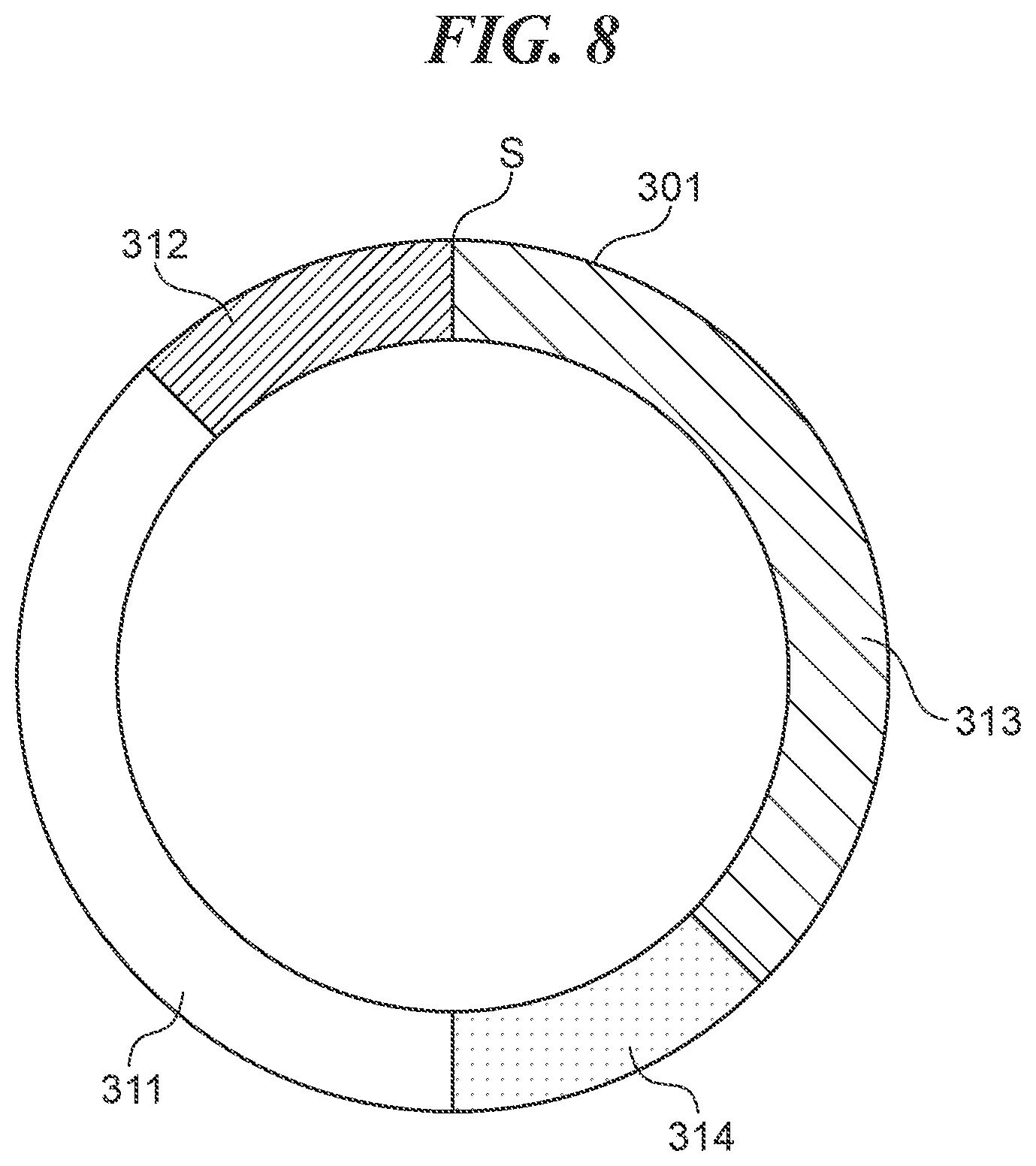 Patent US12445516 Figure 8 – Information processing apparatus, control method for information processing apparatus, and storage medium that allow user to easily understand extent to which file transfers have succeeded and failed in overall progress display