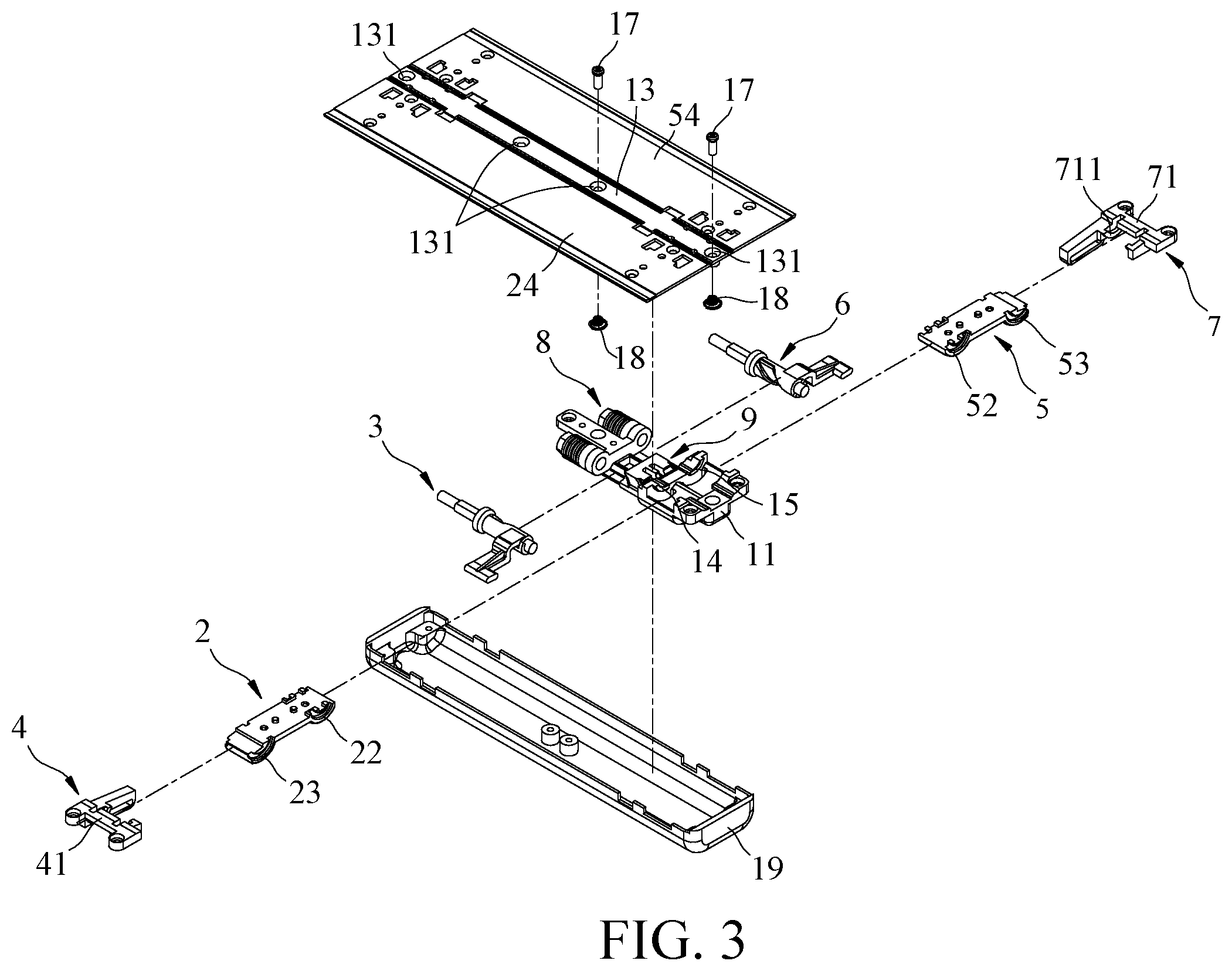 Patent US12445544 Figure 3 – Foldable electronic device
