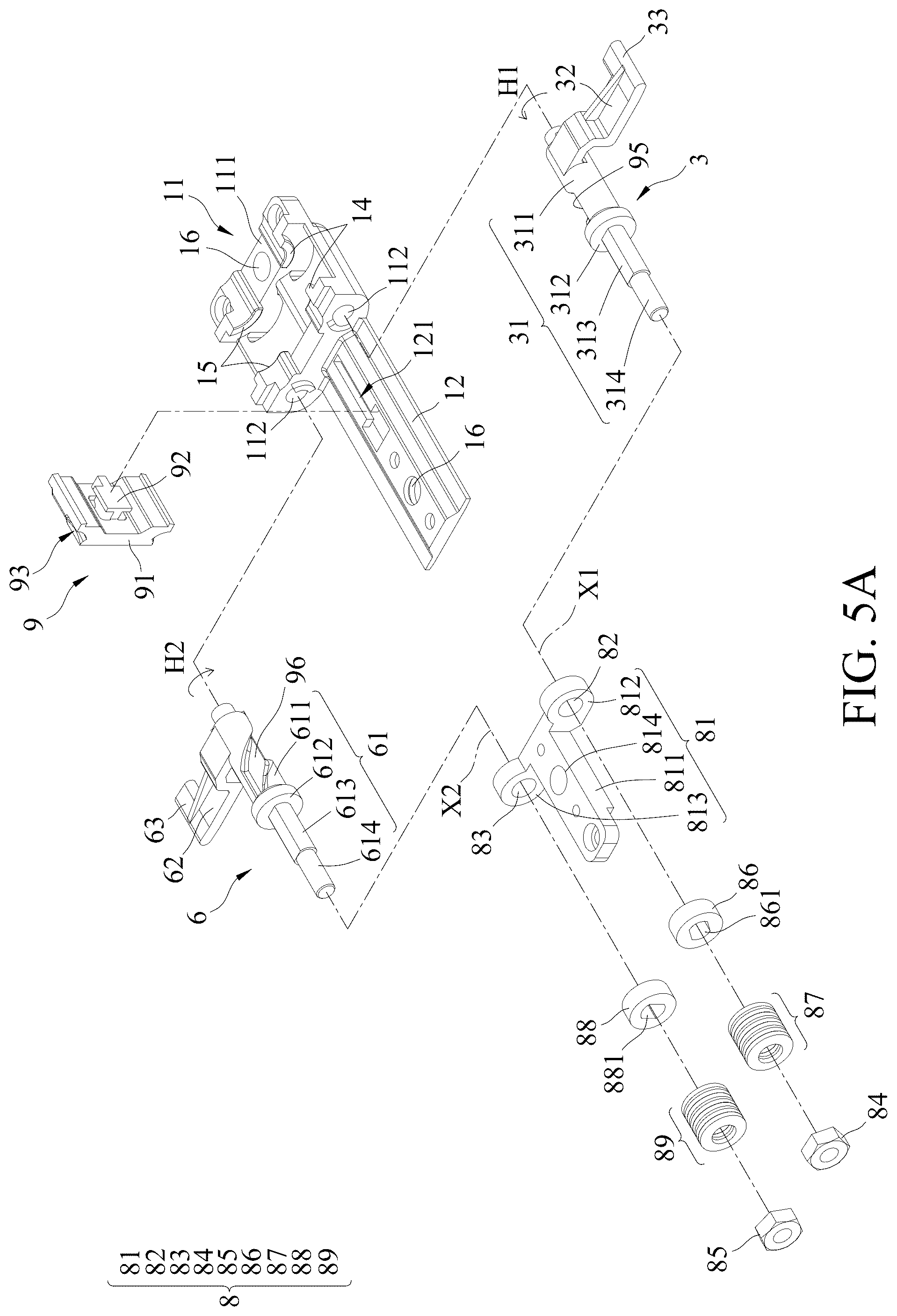 Patent US12445544 Figure 5 – Foldable electronic device