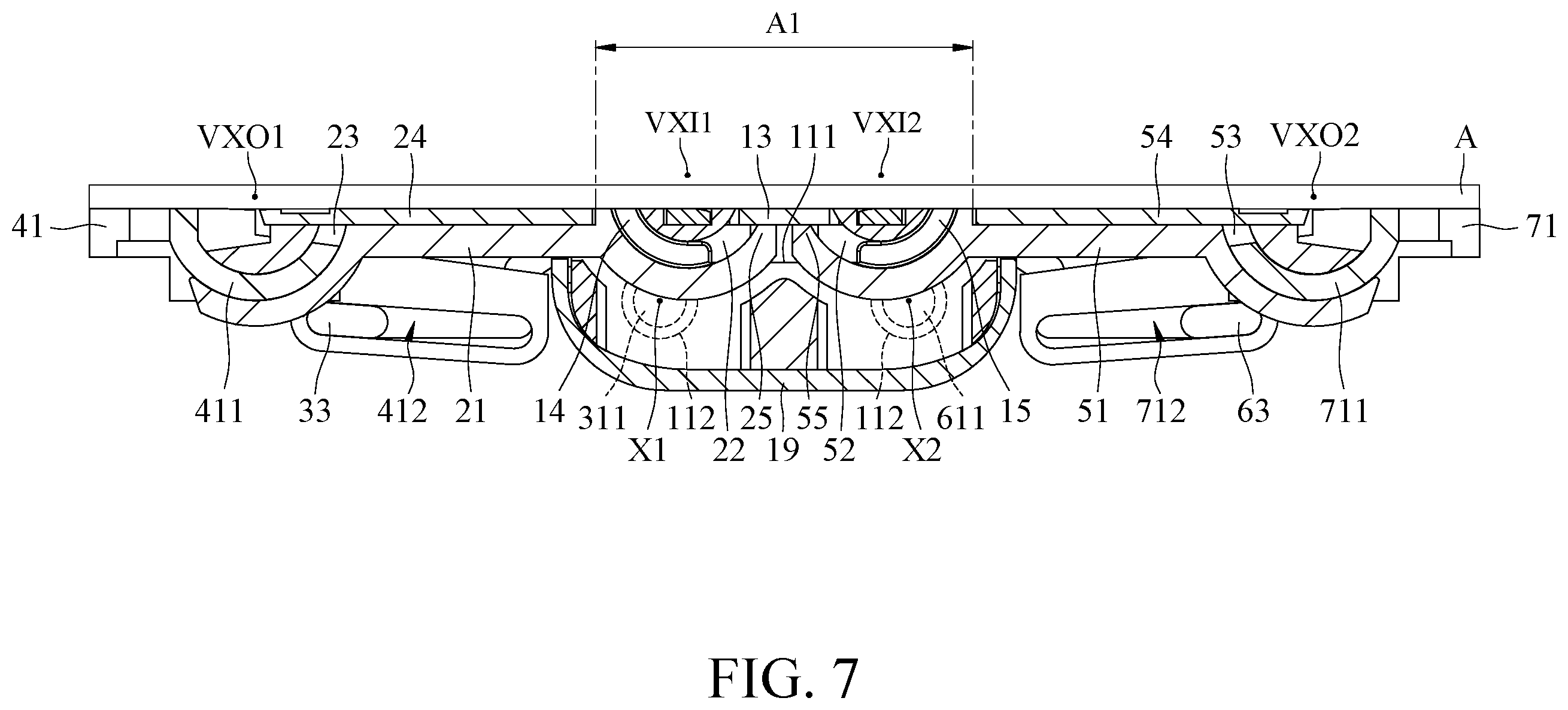 Patent US12445544 Figure 8 – Foldable electronic device