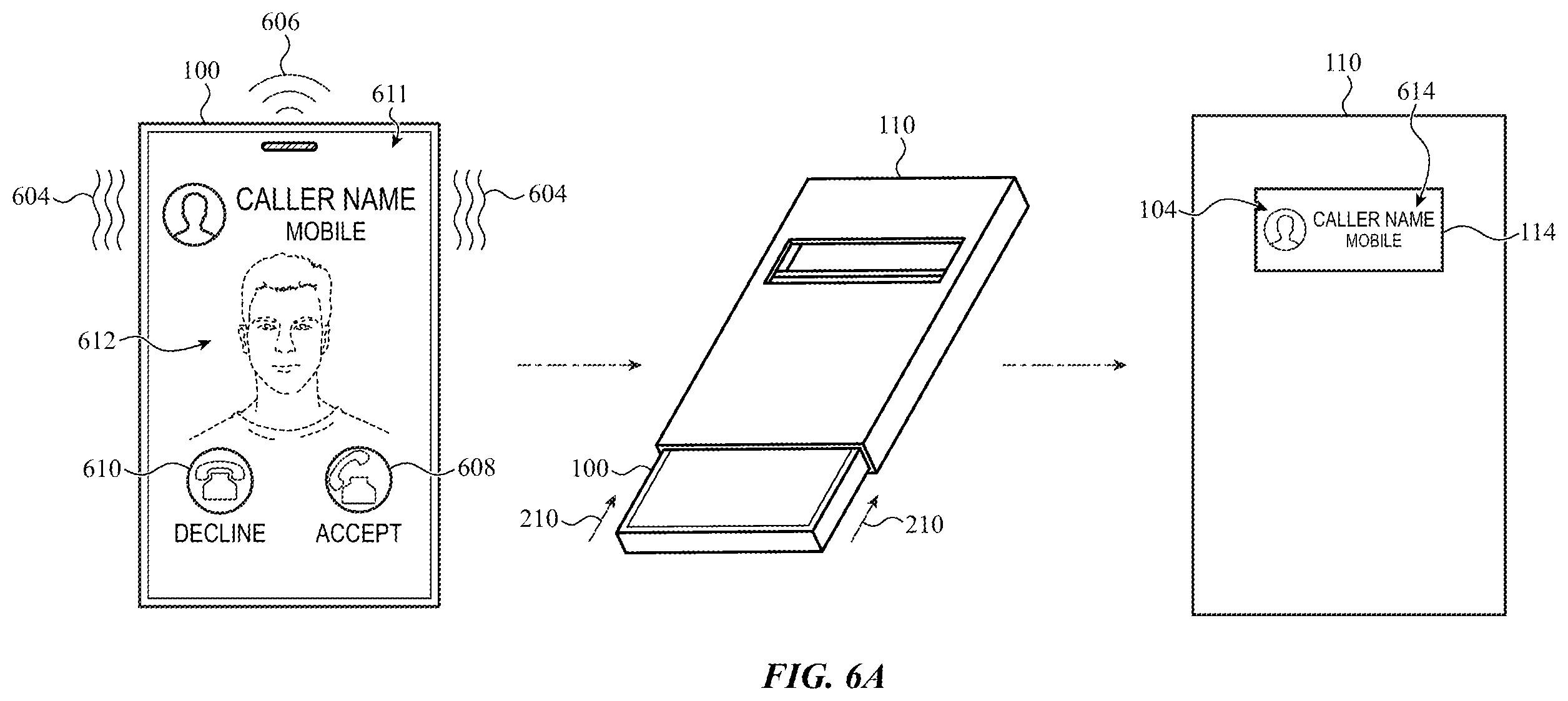 Patent US12445548 Figure 9 – Dynamic user interface schemes for an electronic device based on detected accessory devices
