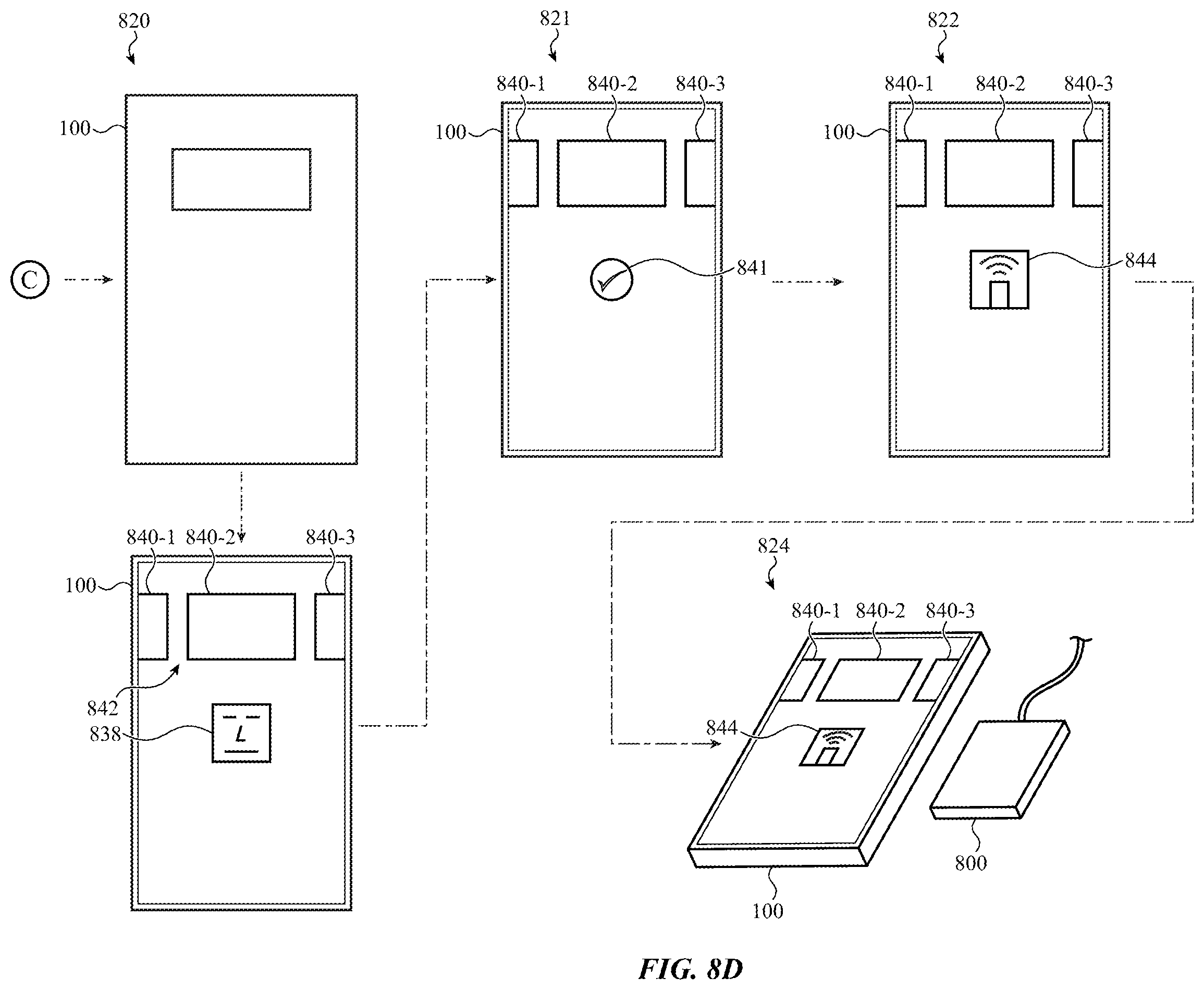 Patent US12445548 Figure 15 – Dynamic user interface schemes for an electronic device based on detected accessory devices