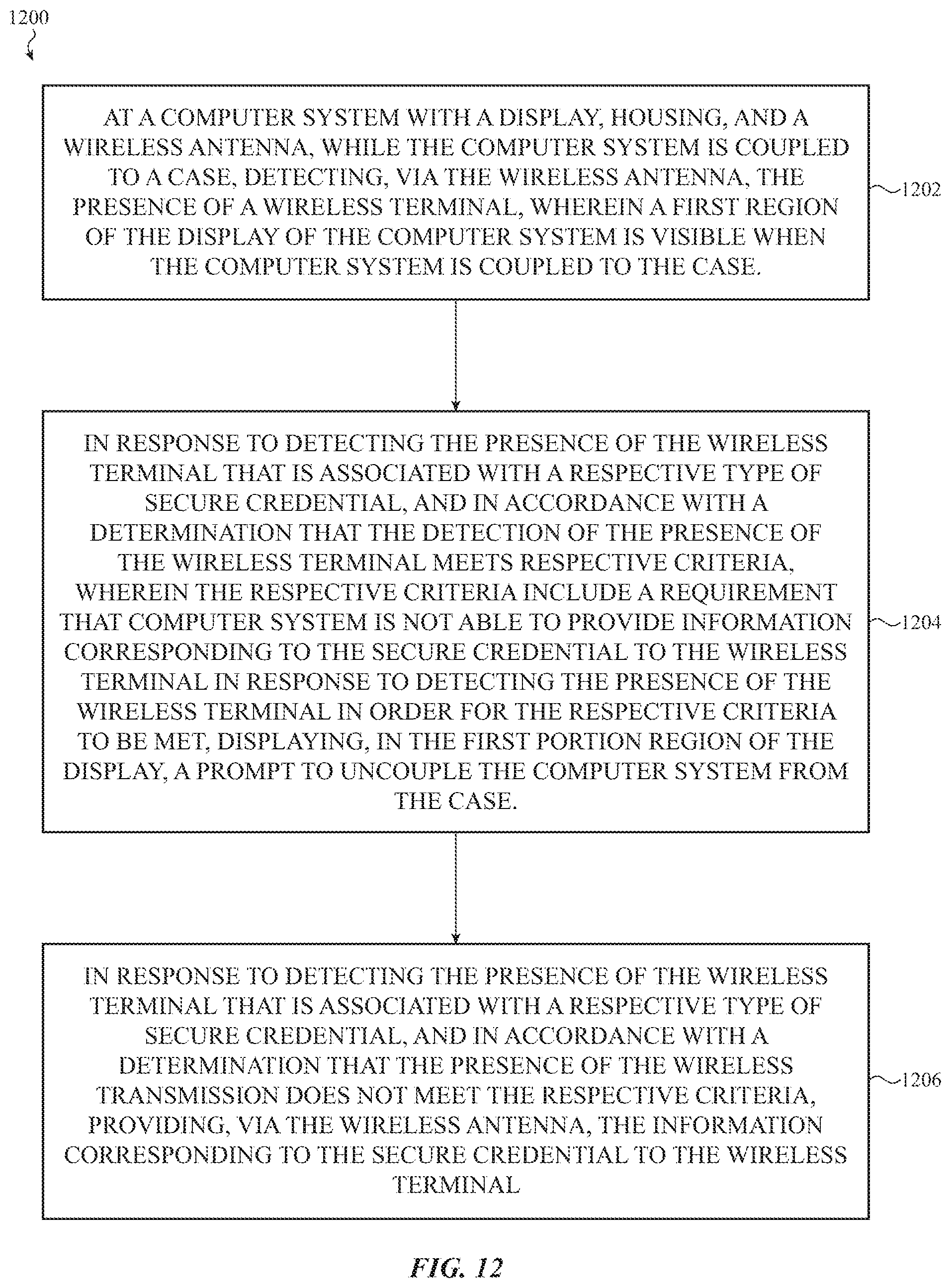 Patent US12445548 Figure 20 – Dynamic user interface schemes for an electronic device based on detected accessory devices