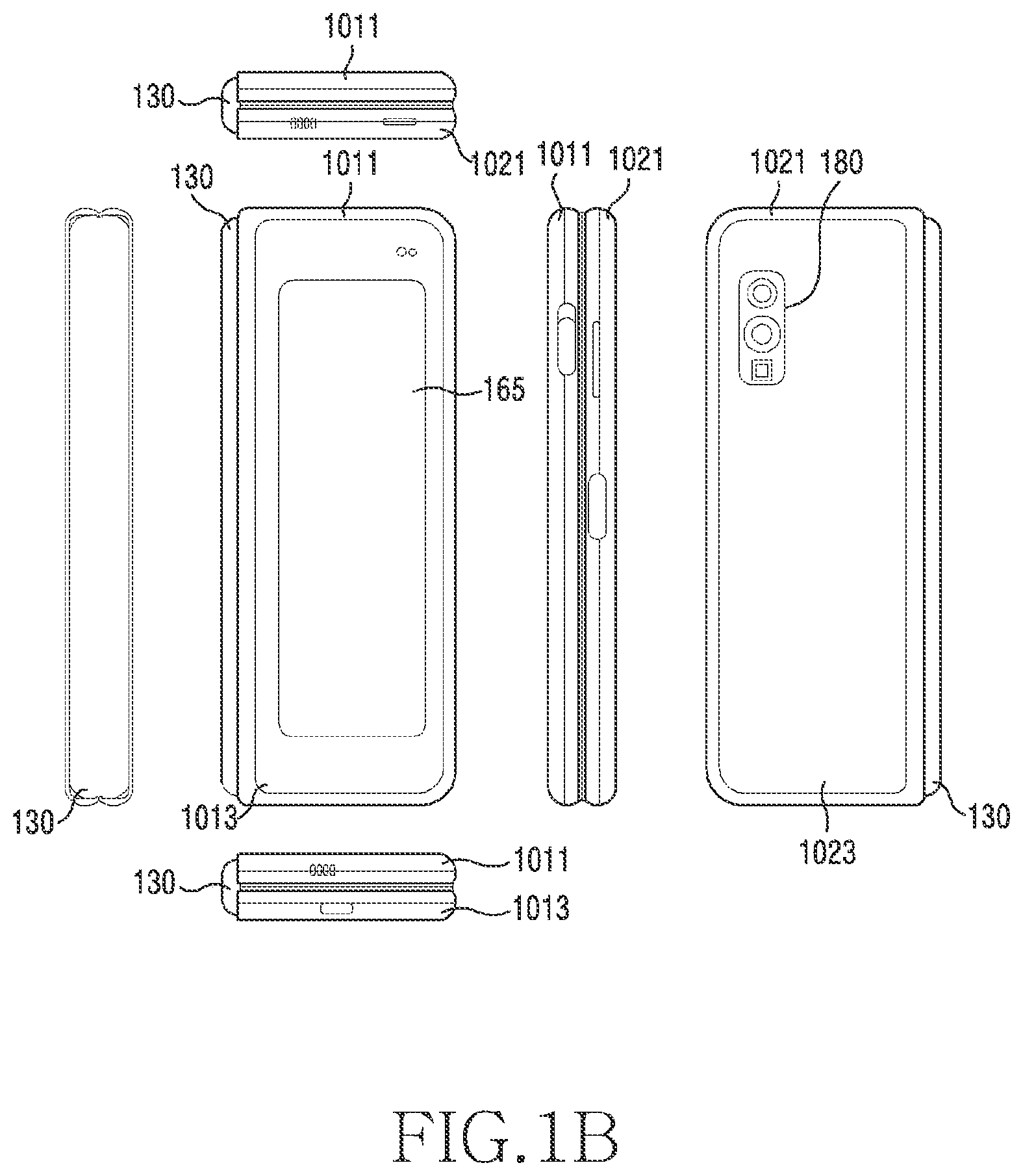 Patent US12445549 Figure 2 – Antenna structure for improving radiation performance and electronic device including same