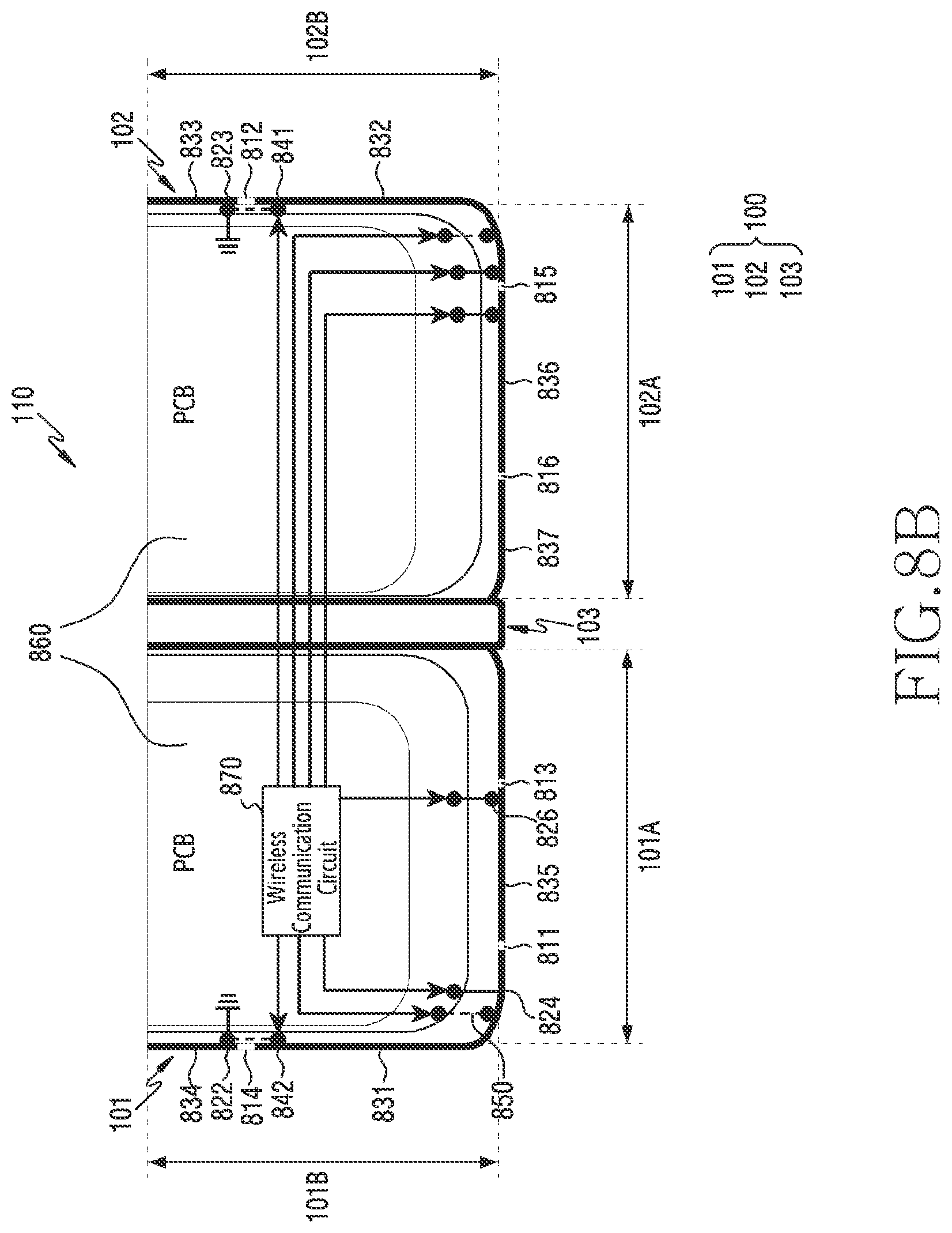 Patent US12445549 Figure 17 – Antenna structure for improving radiation performance and electronic device including same