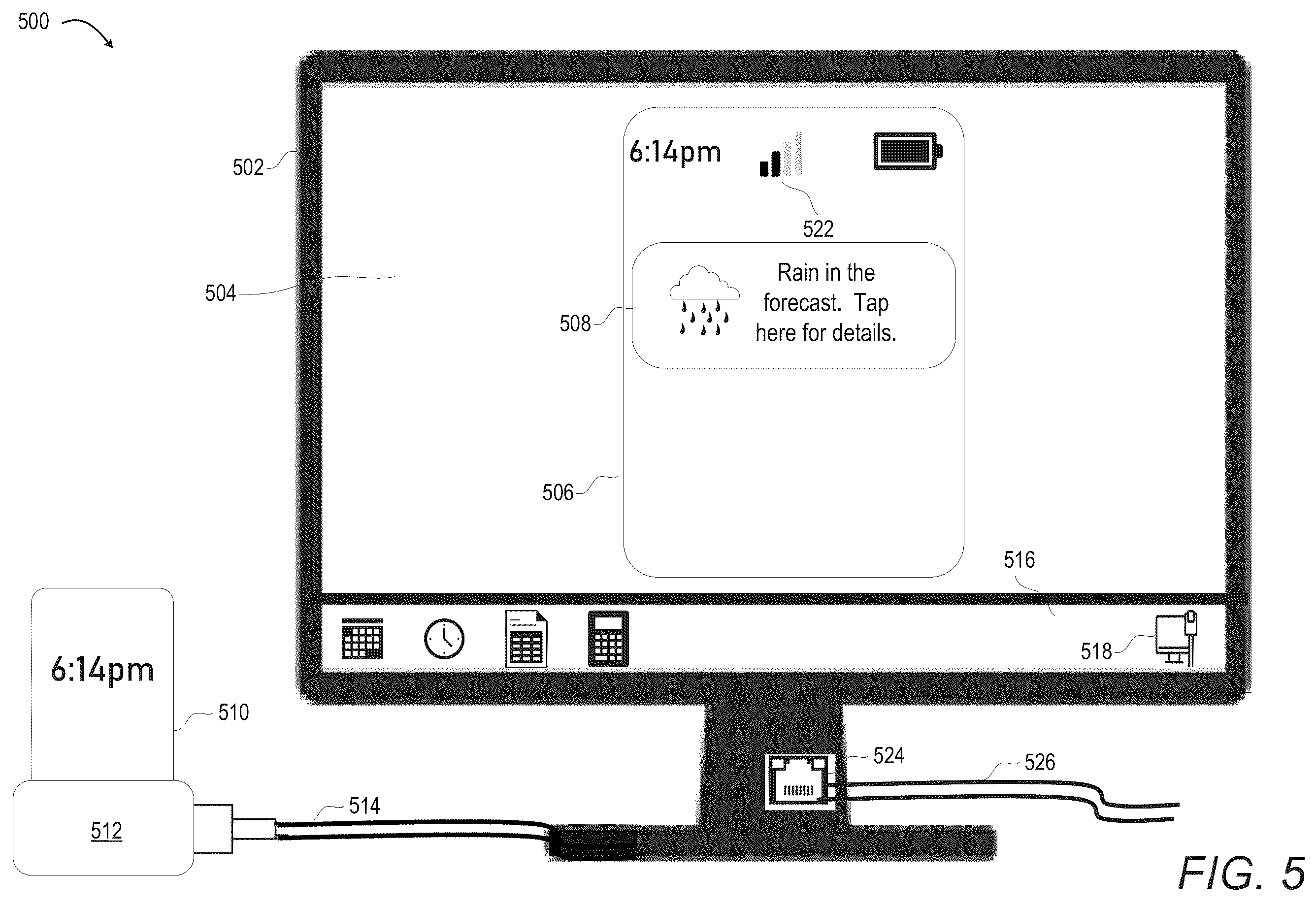 Patent US12445552 Figure 6 – Surfacing notifications based on optimal network conditions and device characteristics at a consumer device