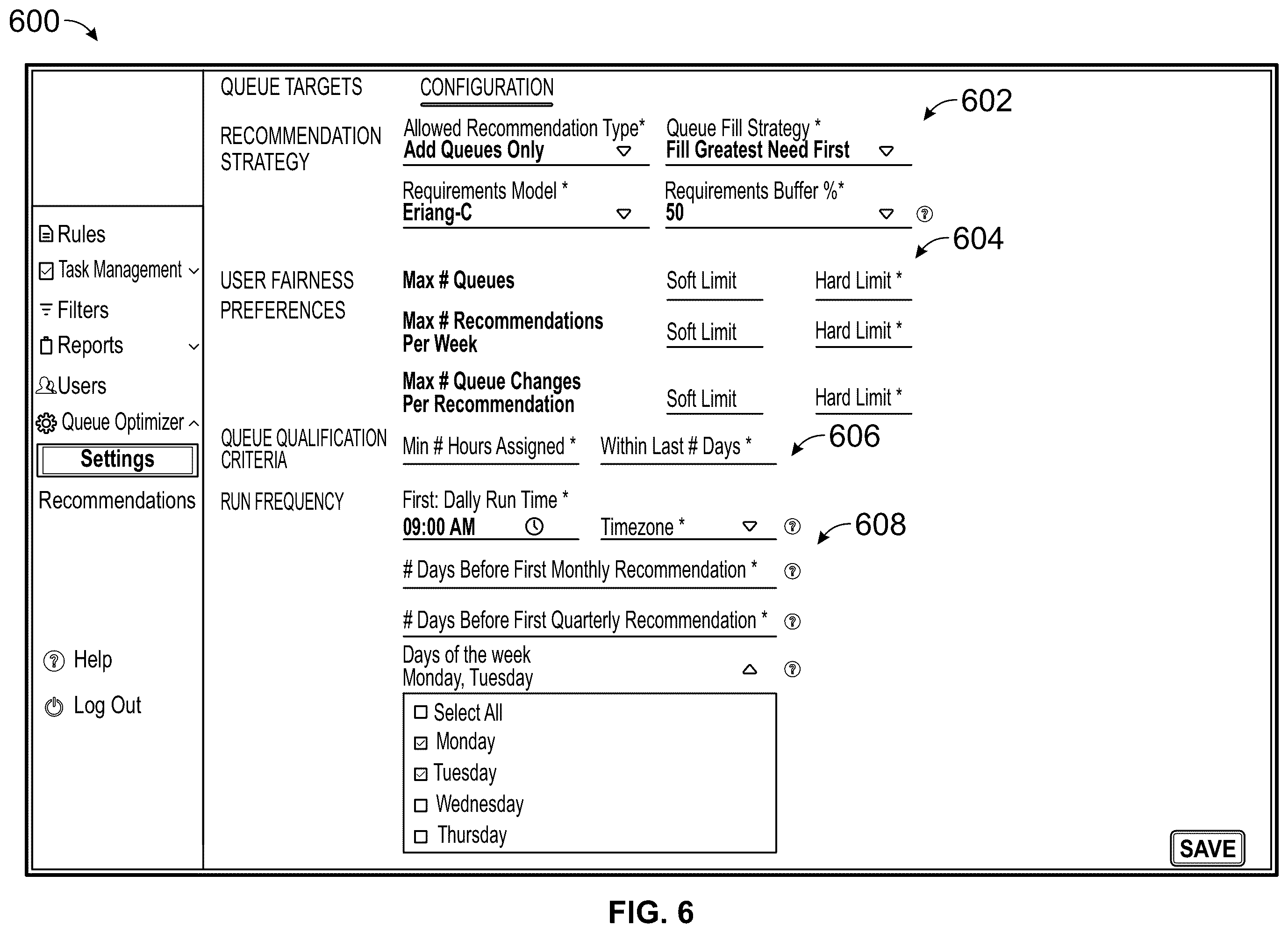 Patent US12445559 Figure 9 – Systems and methods for modifying contact center queue assignments
