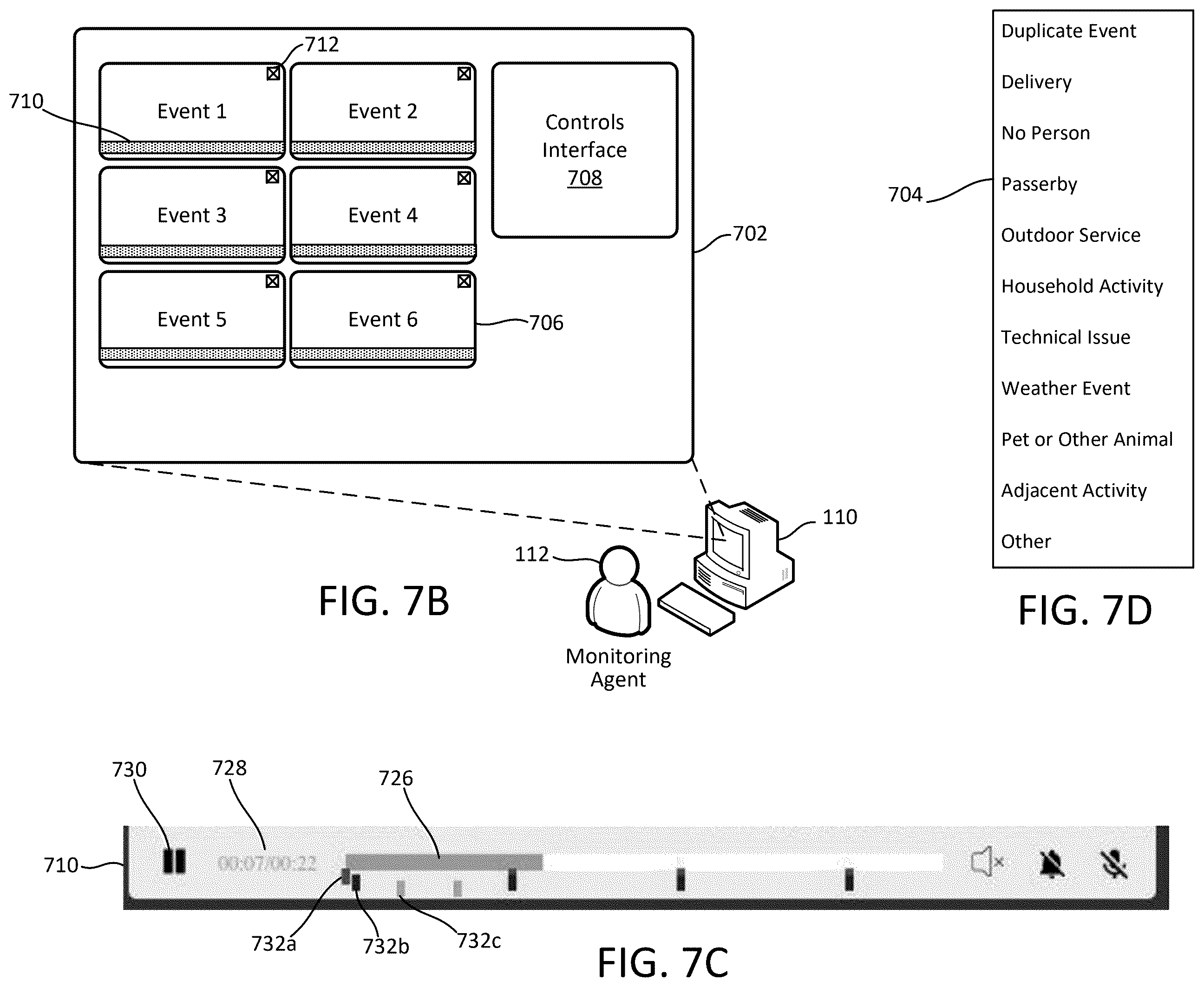 Patent US12445578 Figure 15 – Interactive display for security monitoring system